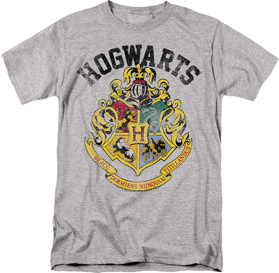 Vintage Hogwarts Crest Harry Potter T-Shirt