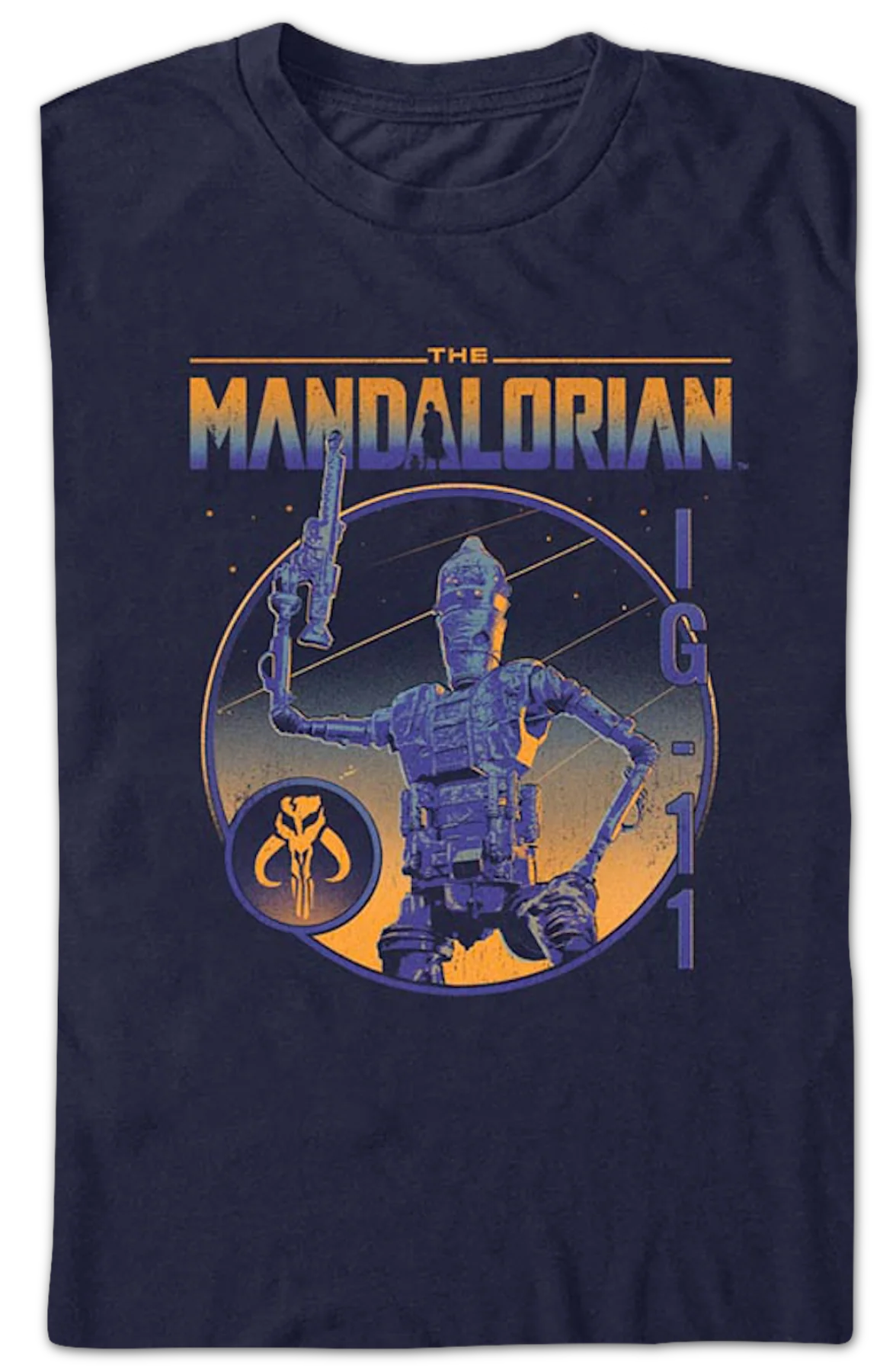 Vintage IG-11 The Mandalorian Star Wars T-Shirt - Image 2