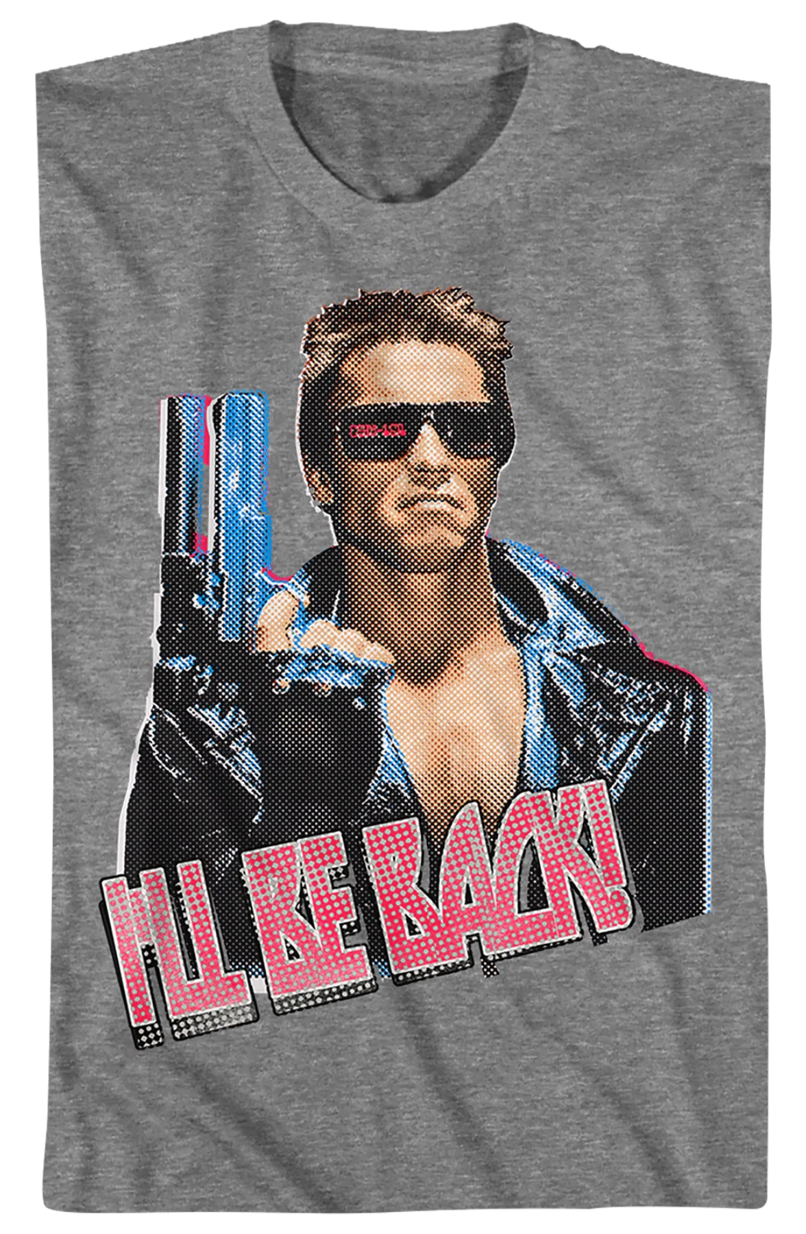 Vintage I'll Be Back Terminator T-Shirt - Image 2
