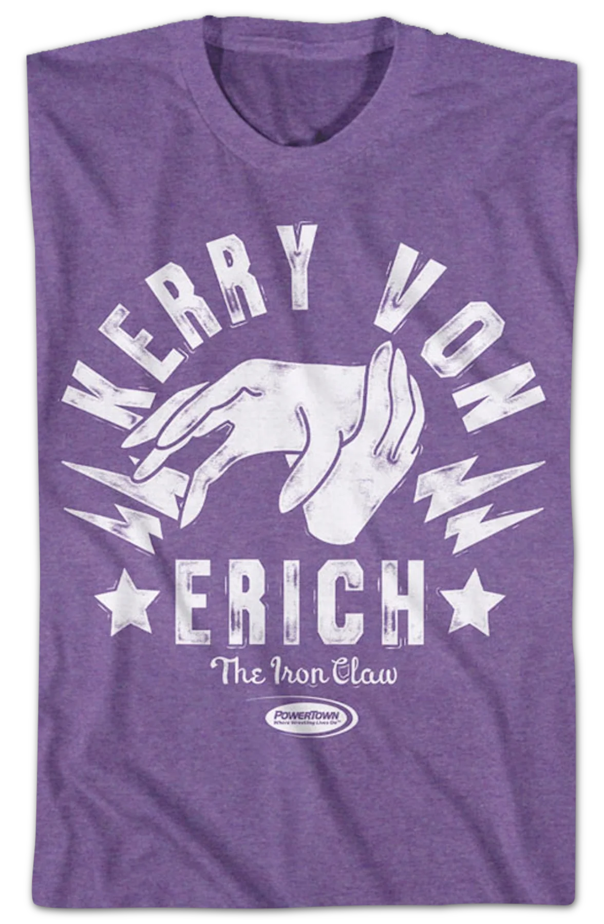 Vintage Iron Claw Kerry Von Erich T-Shirt - Image 3