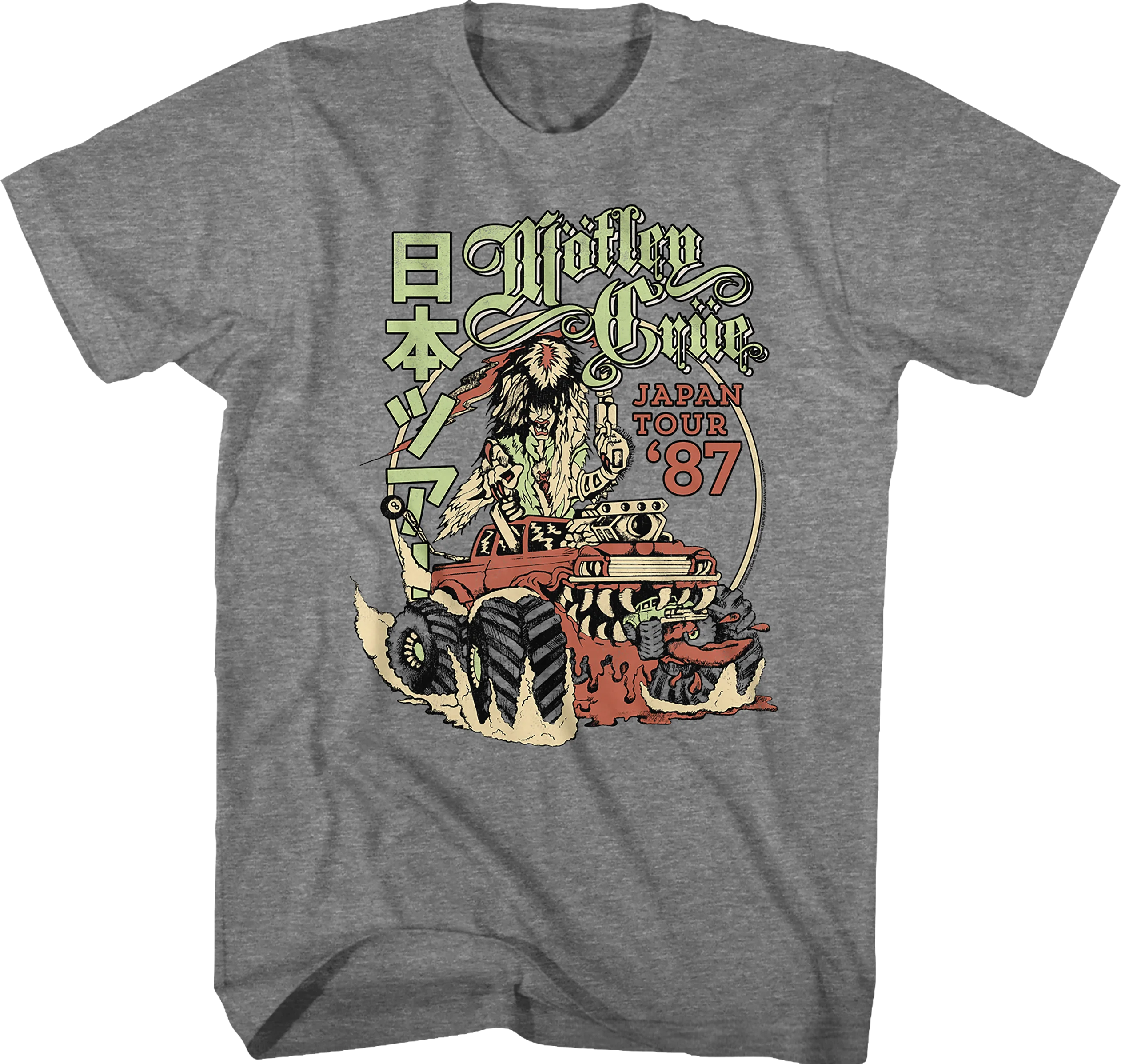 Vintage Japan Tour '87 Motley Crue T-Shirt