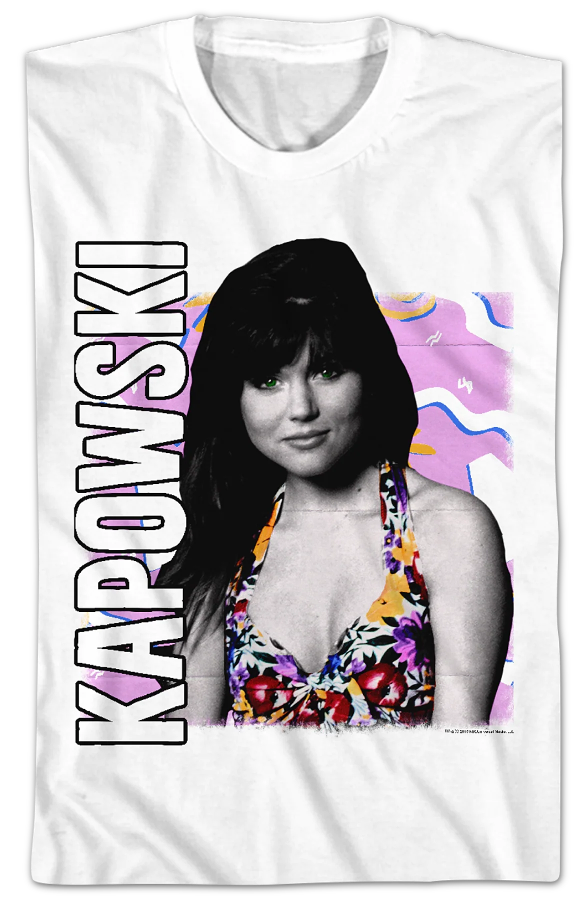 Vintage Kelly Kapowski Saved By The Bell T-Shirt - Image 2