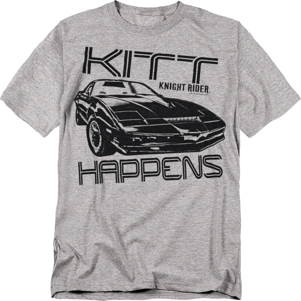 Vintage Kitt Happens Knight Rider T-Shirt