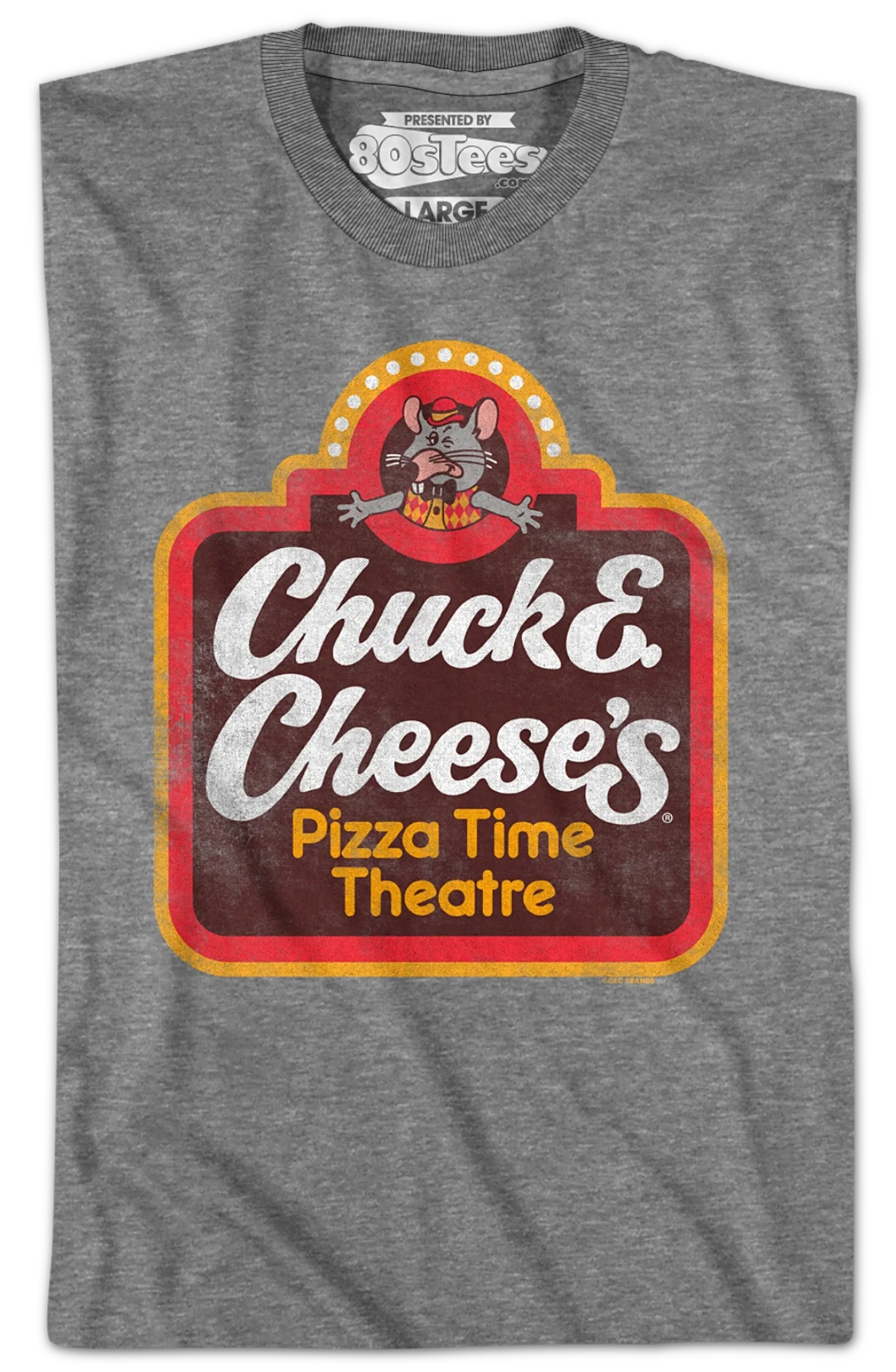 Vintage Logo Chuck E. Cheese T-Shirt - Image 2