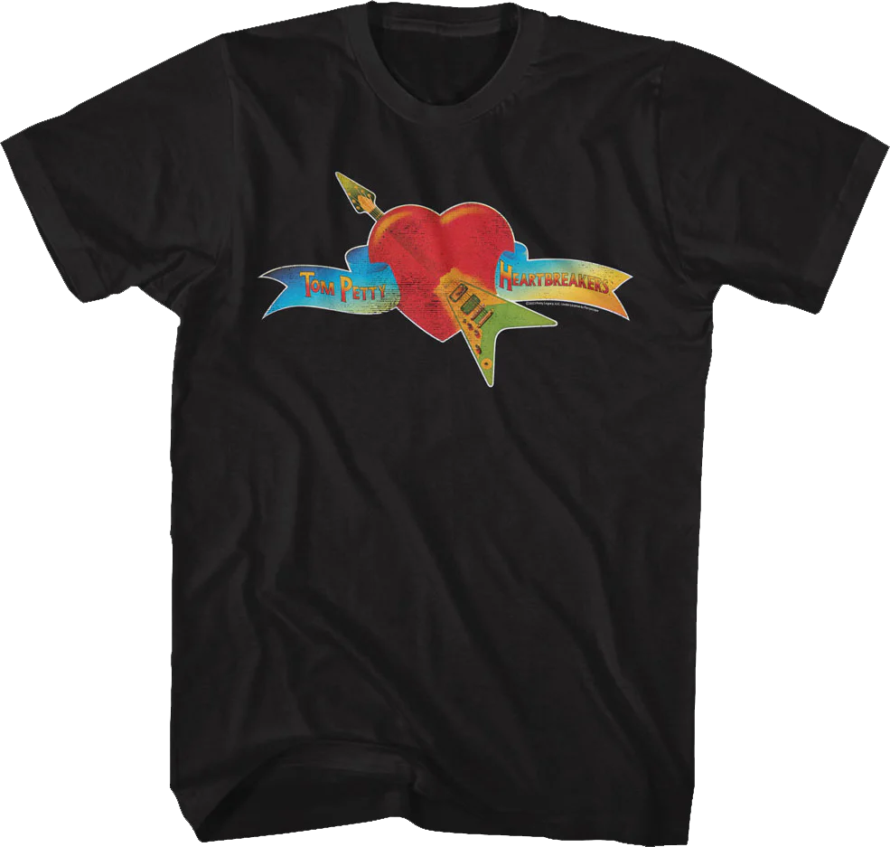 Vintage Logo Tom Petty & The Heartbreakers T-Shirt