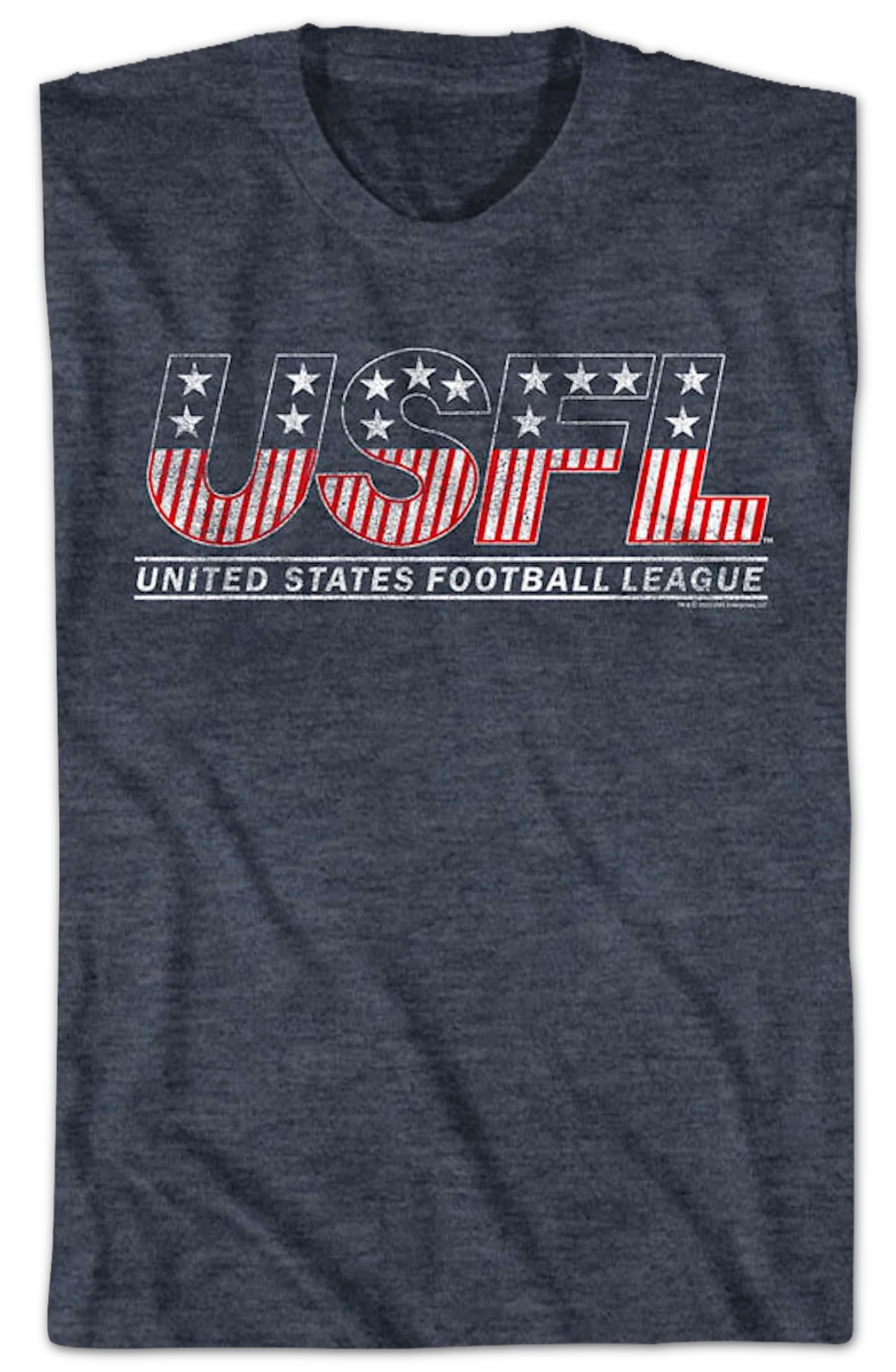 Vintage Logo USFL T-Shirt - Image 2