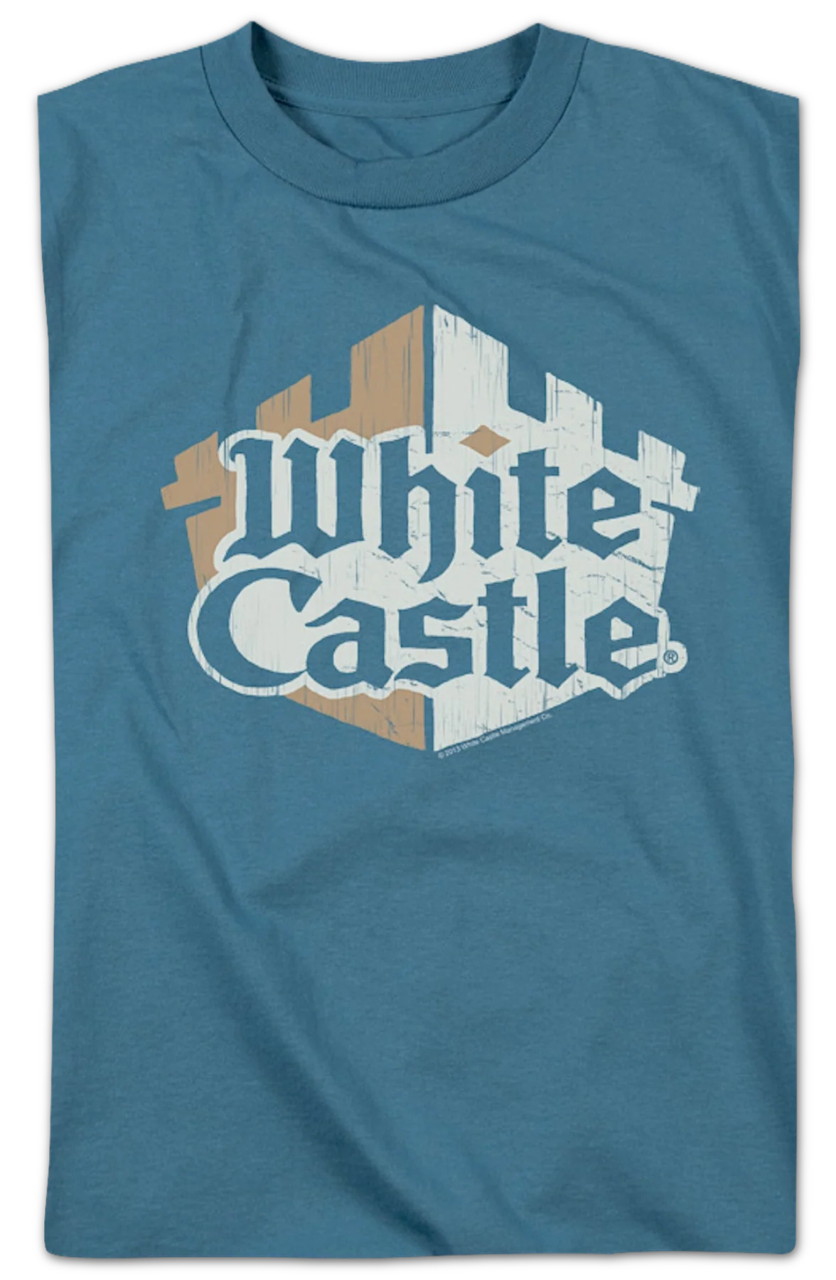 Vintage Logo White Castle T-Shirt - Image 2