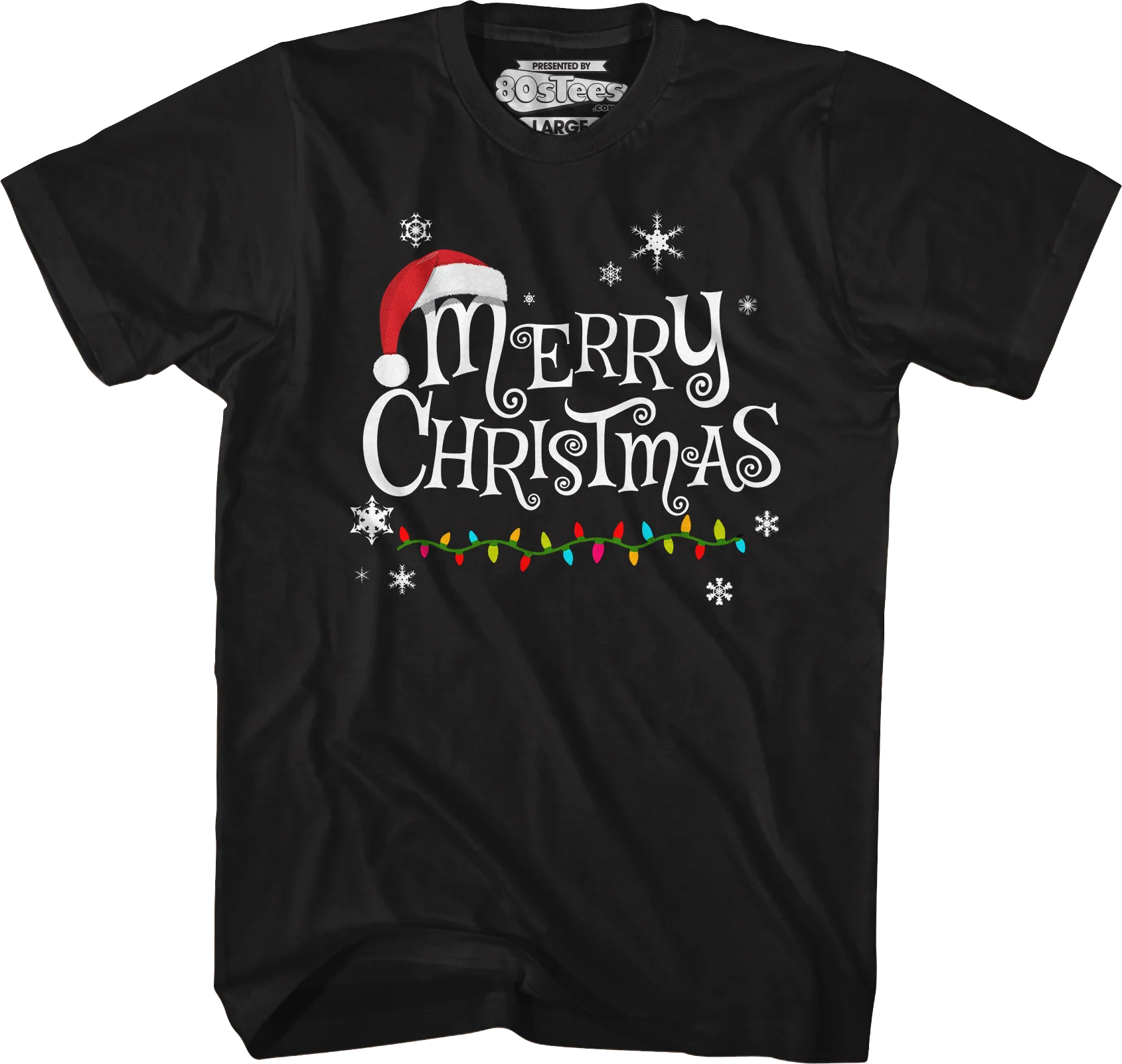 Vintage Merry Christmas T-Shirt - Image 4