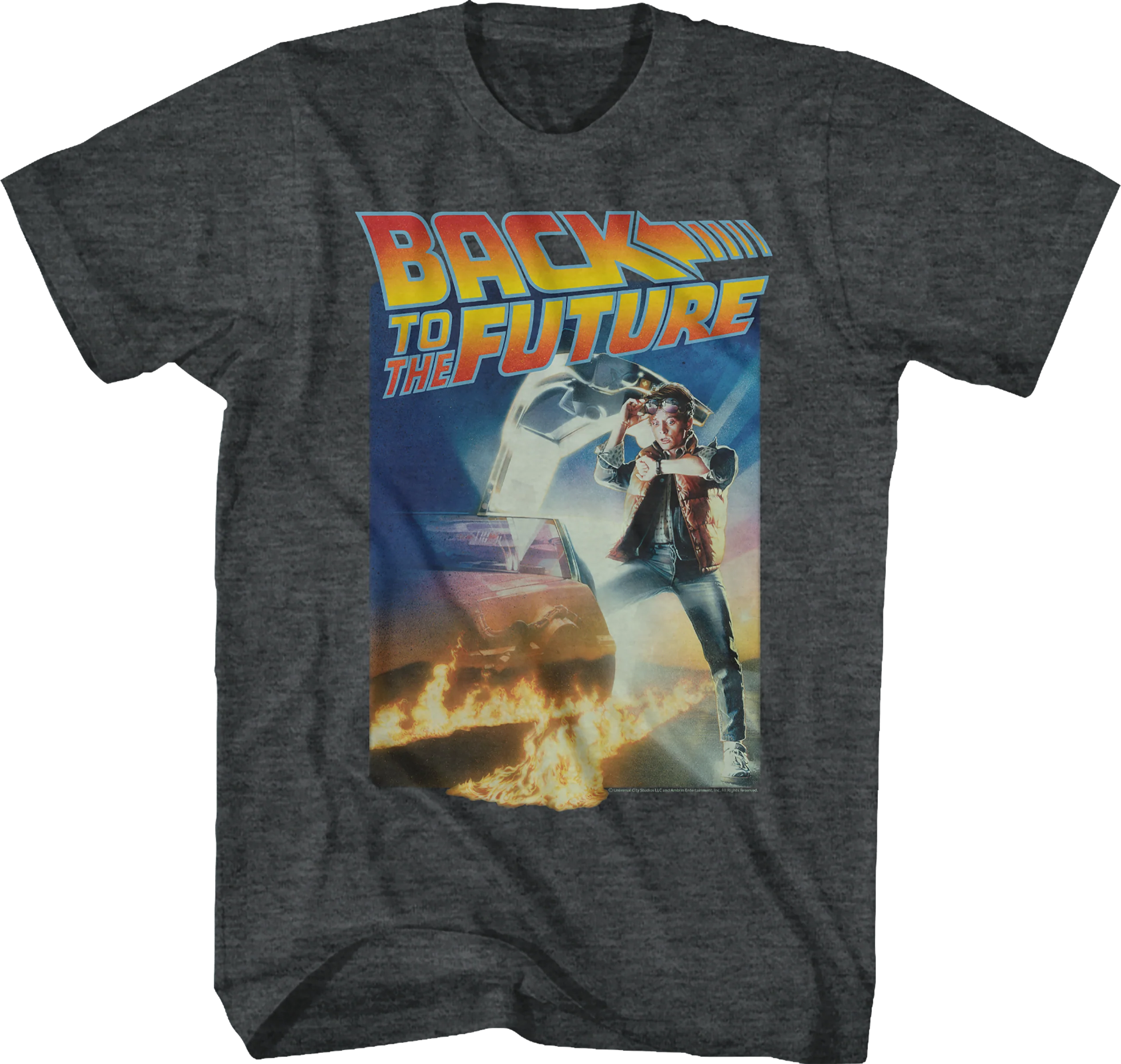 Vintage Movie Poster Back To The Future T-Shirt