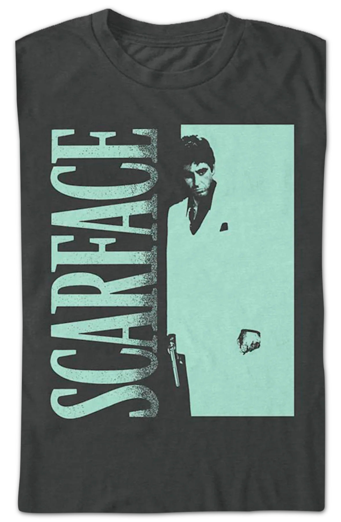 Vintage Movie Poster Scarface T-Shirt - Image 2