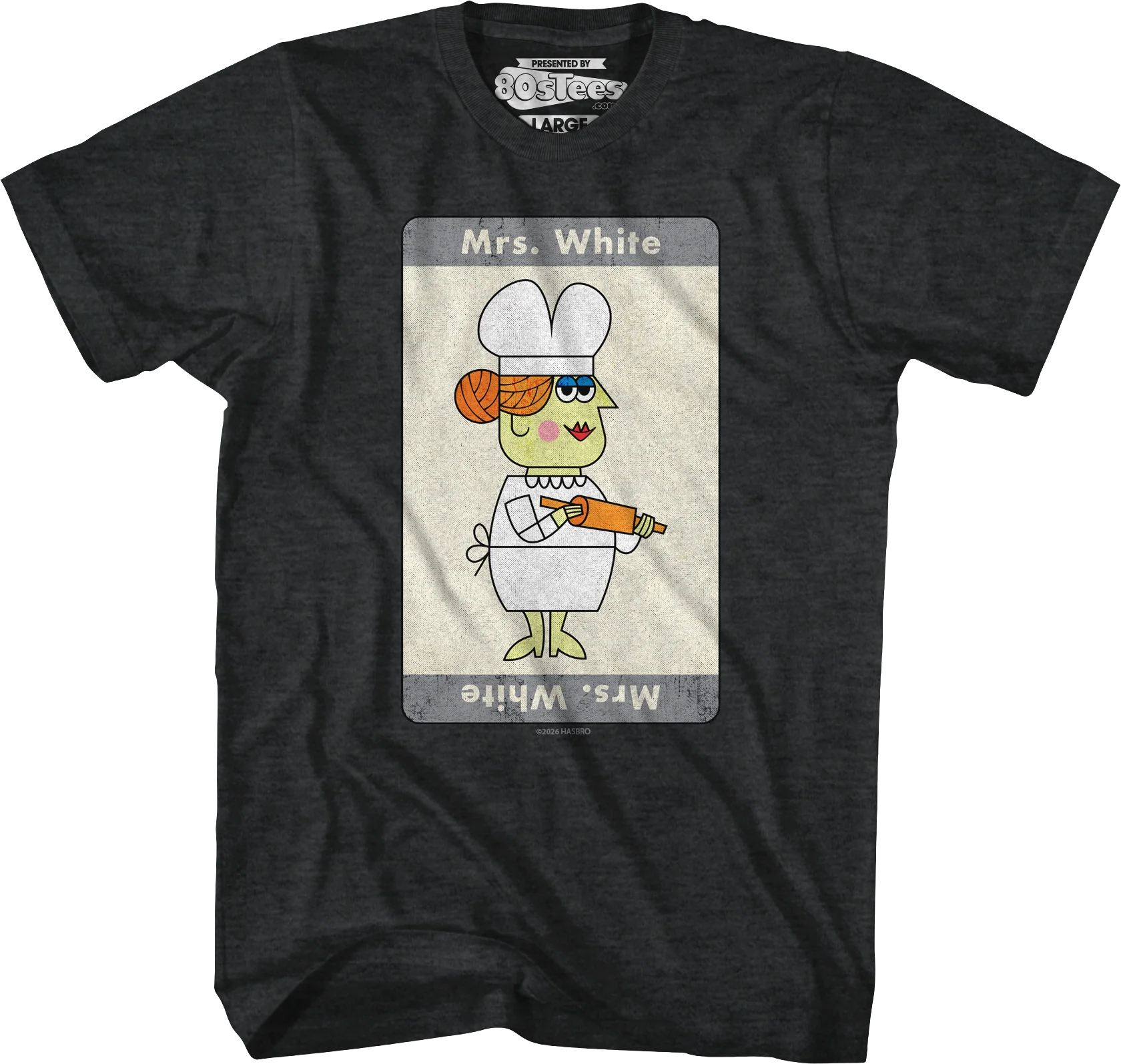 Vintage Mrs. White Clue T-Shirt - Image 4