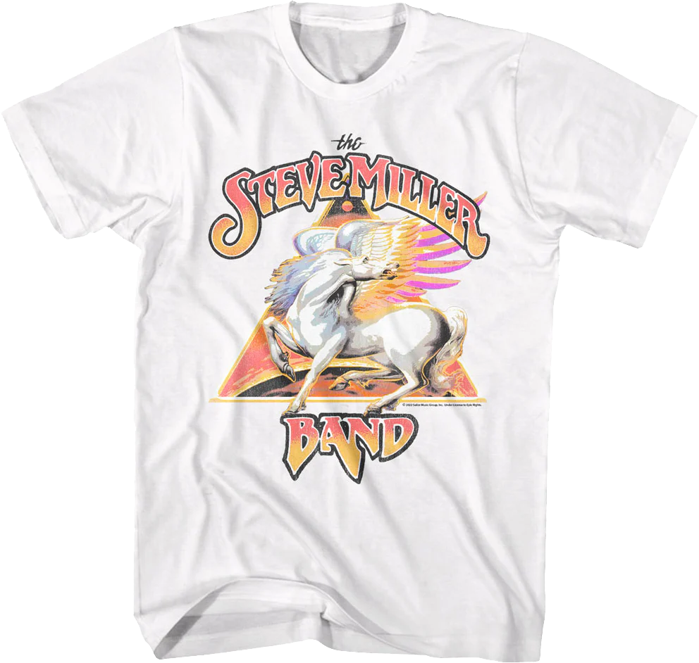 Vintage Pegasus Steve Miller Band T-Shirt - Image 2