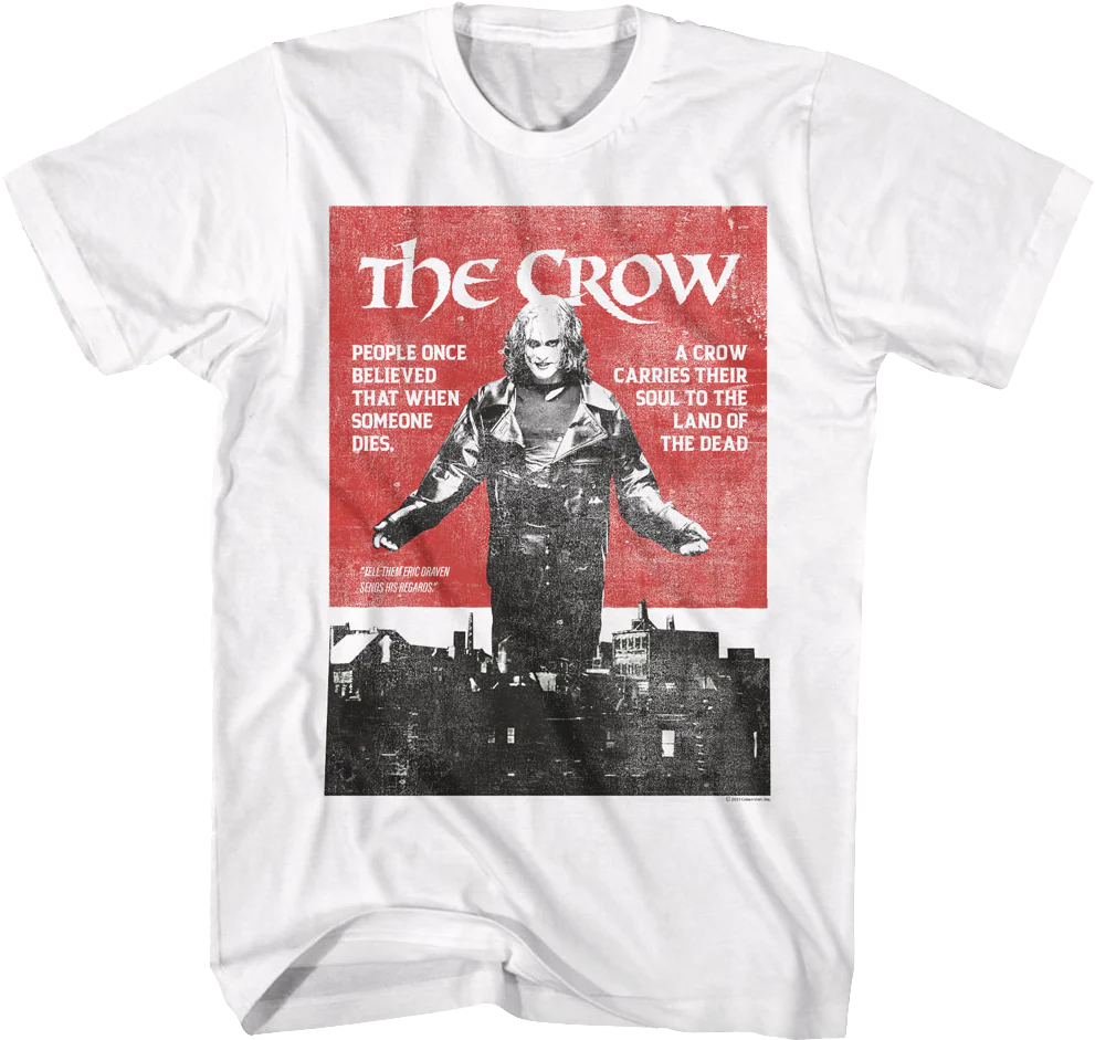 Vintage People Once Believed Poster The Crow T-Shirt