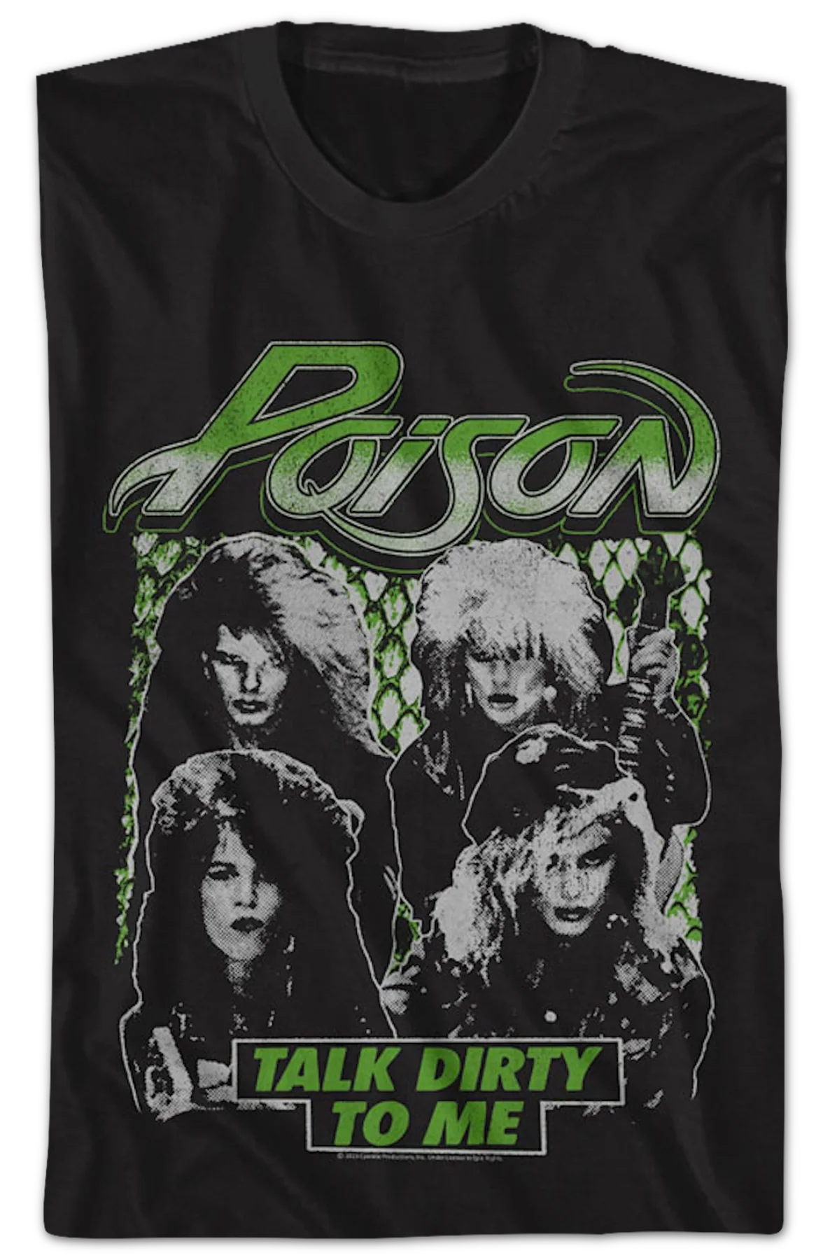 Vintage Photo Talk Dirty To Me Poison T-Shirt - Image 2