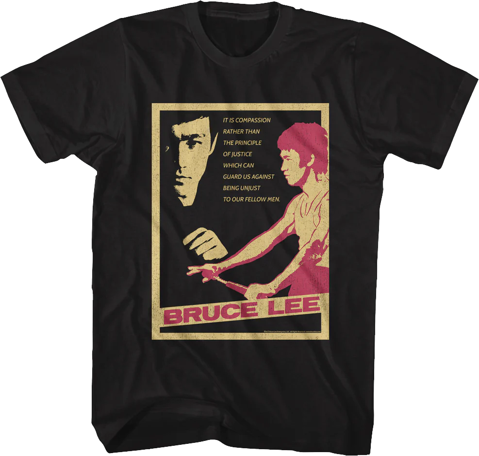 Vintage Poster Bruce Lee T-Shirt