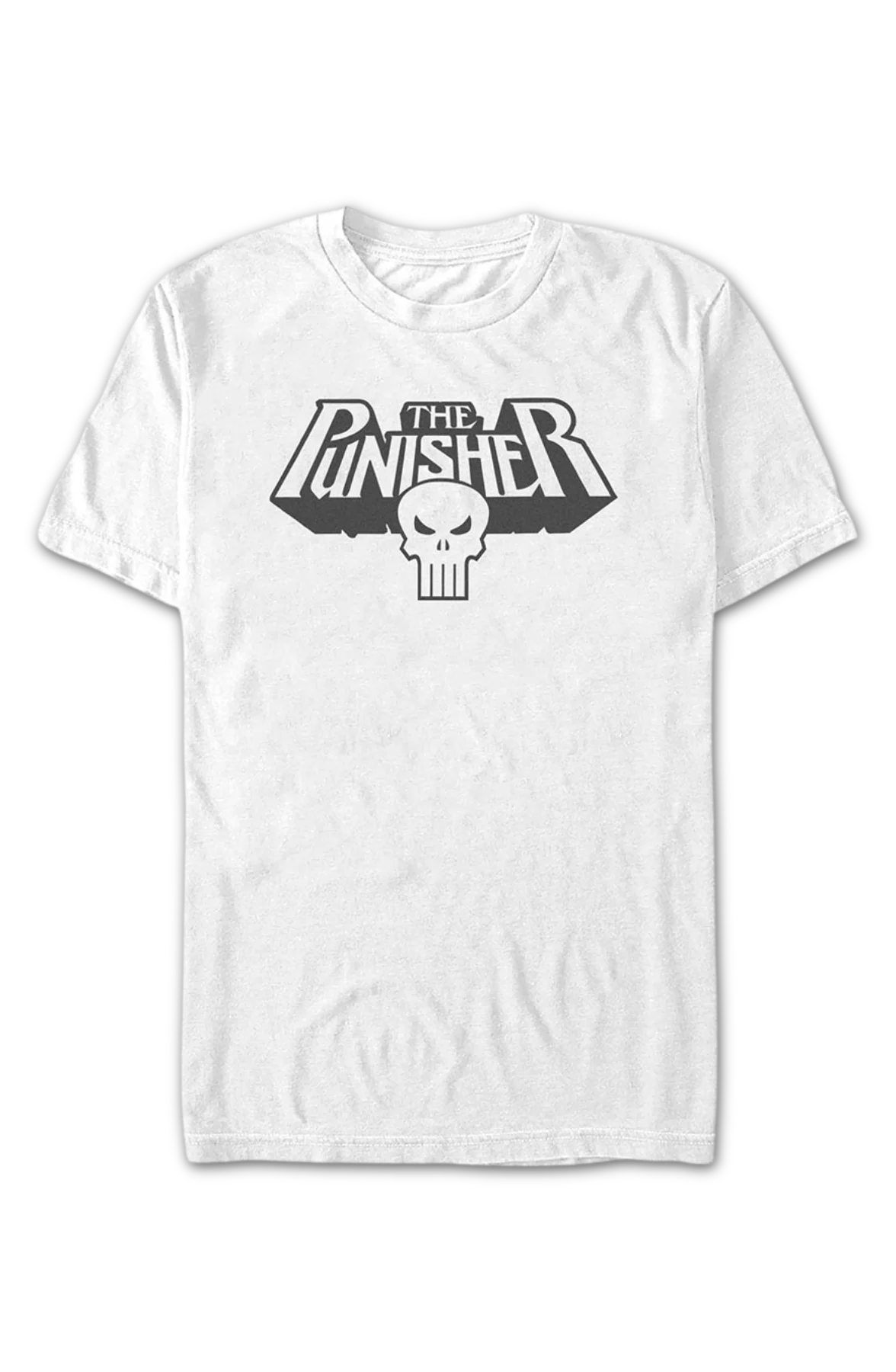 Vintage Punisher Logo Marvel Comics T-Shirt - Image 2