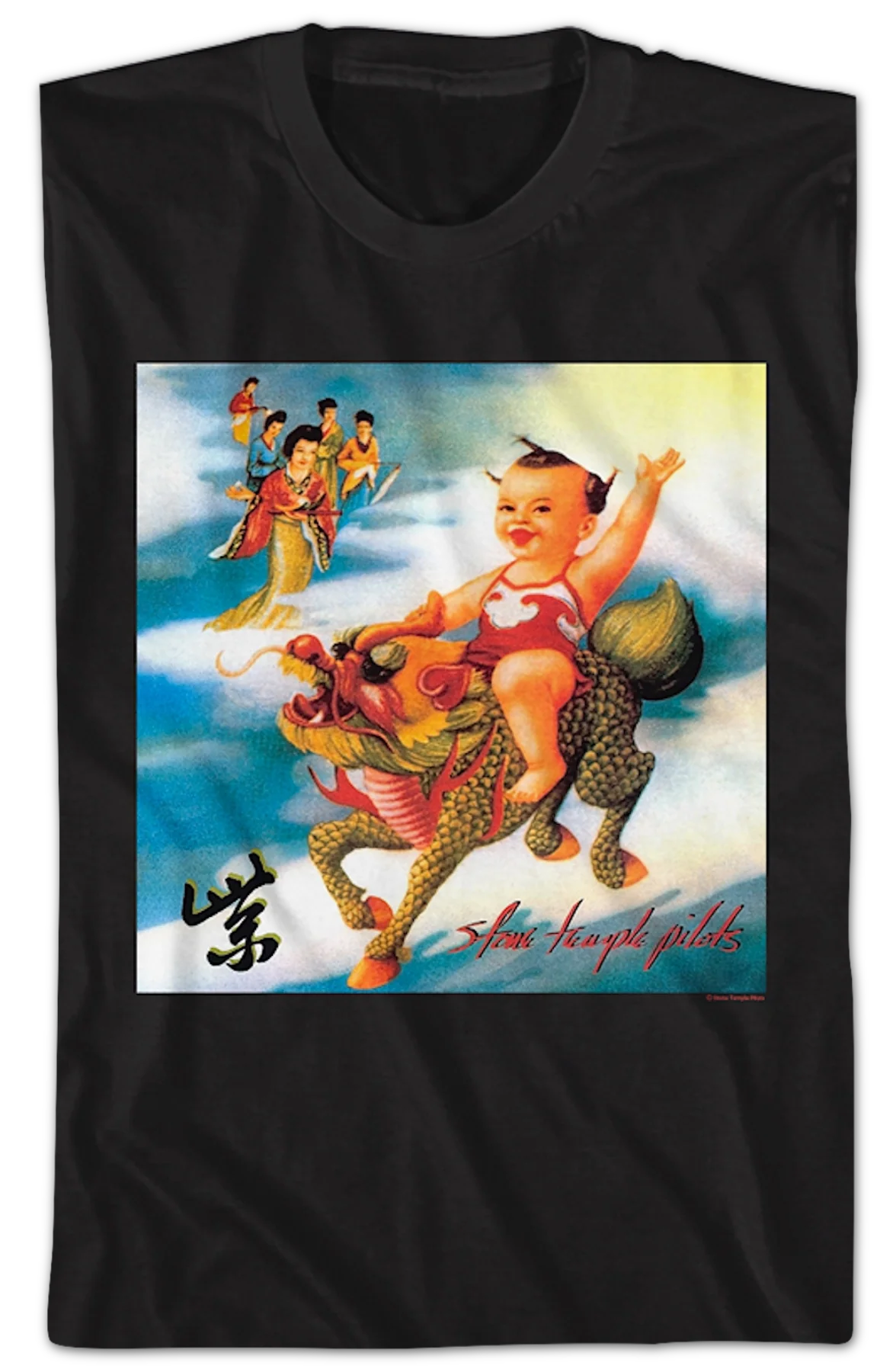 Vintage Purple Stone Temple Pilots T-Shirt - Image 2