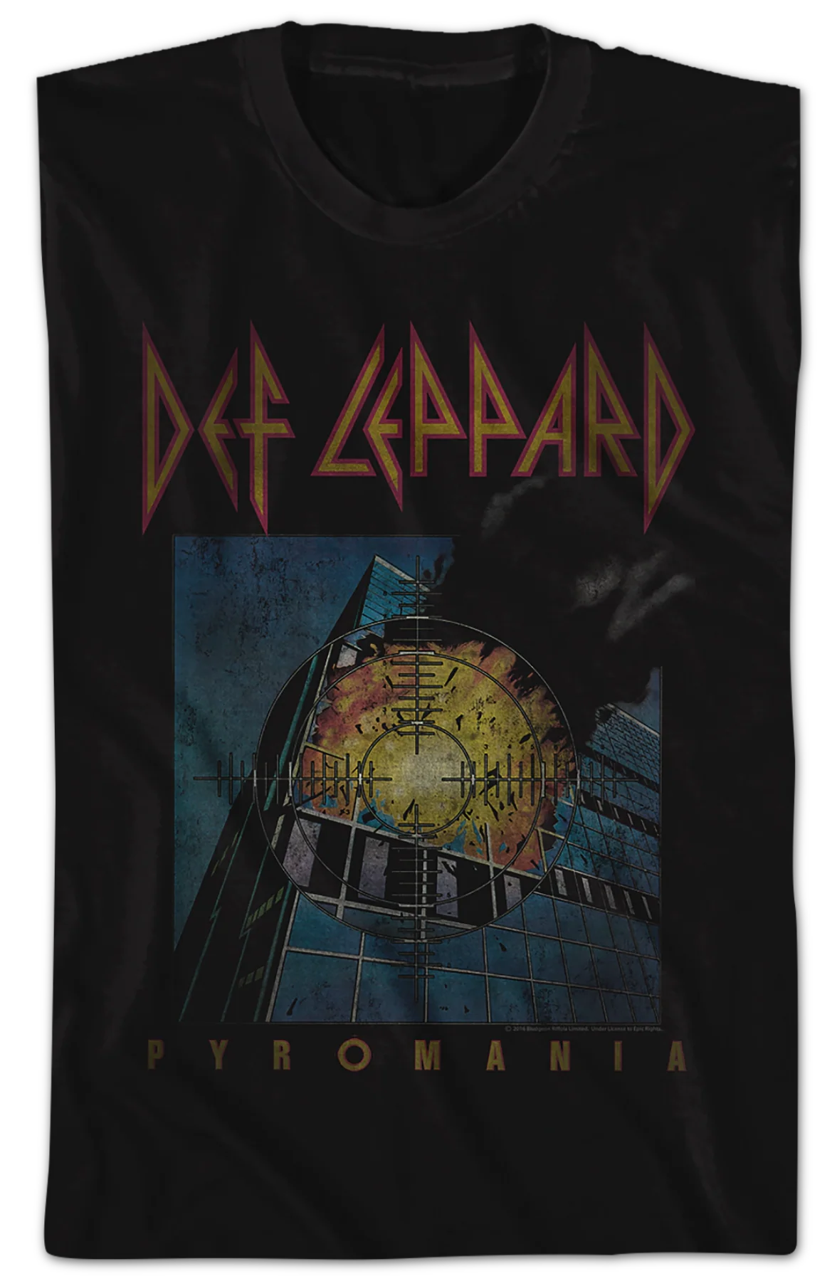 Vintage Pyromania Def Leppard T-Shirt - Image 2
