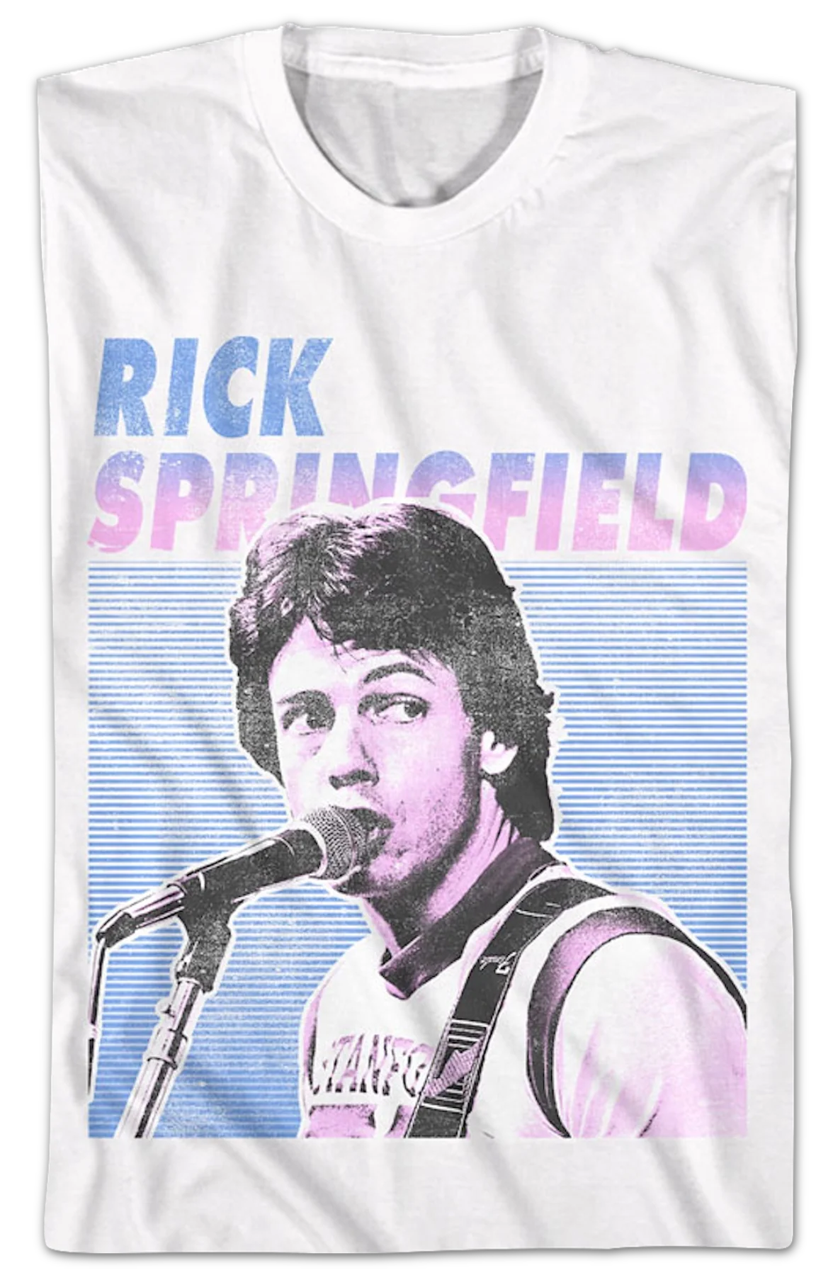 Vintage Rick Springfield T-Shirt - Image 2