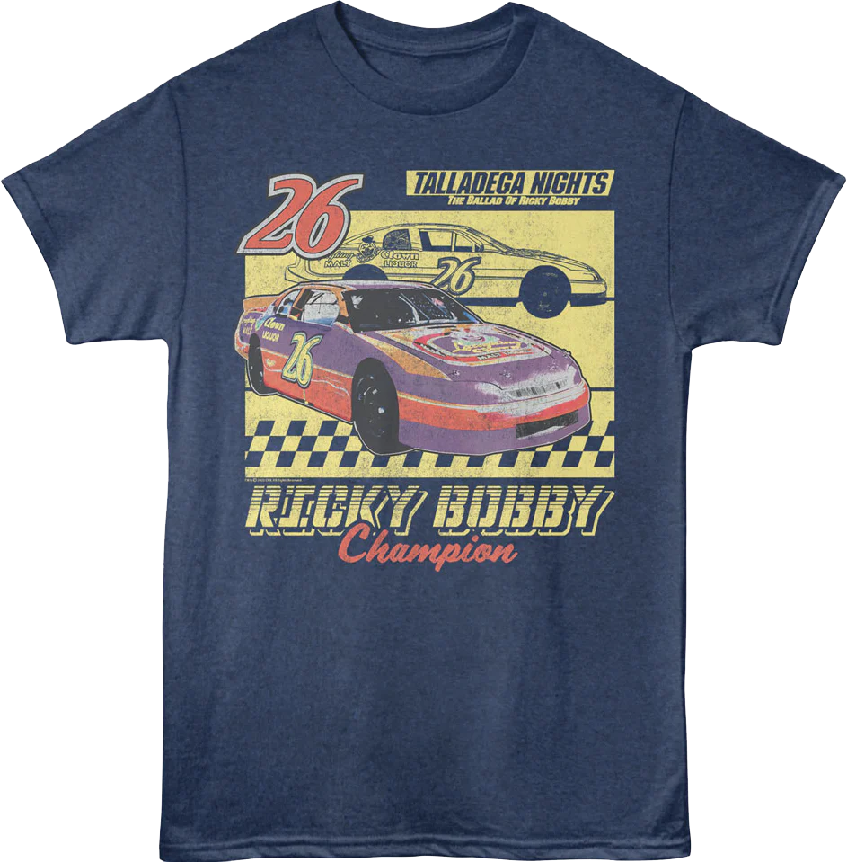 Vintage Ricky Bobby Champion Talladega Nights T-Shirt