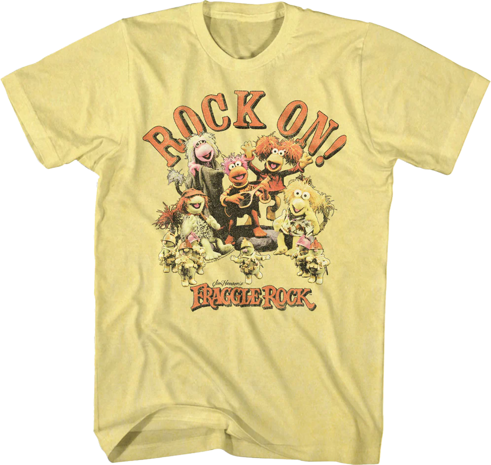 Vintage Rock On Fraggle Rock T-Shirt