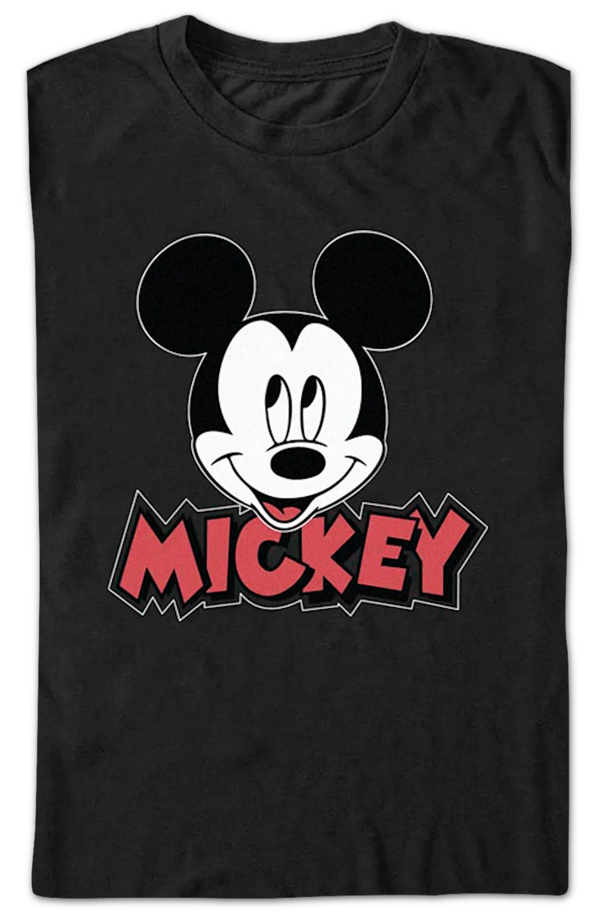 Vintage Smile Mickey Mouse T-Shirt - Image 2