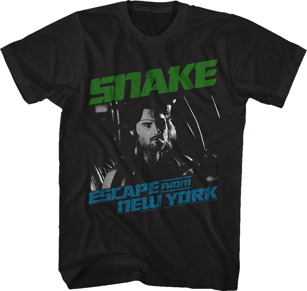 Vintage Snake Plissken Escape From New York T-Shirt