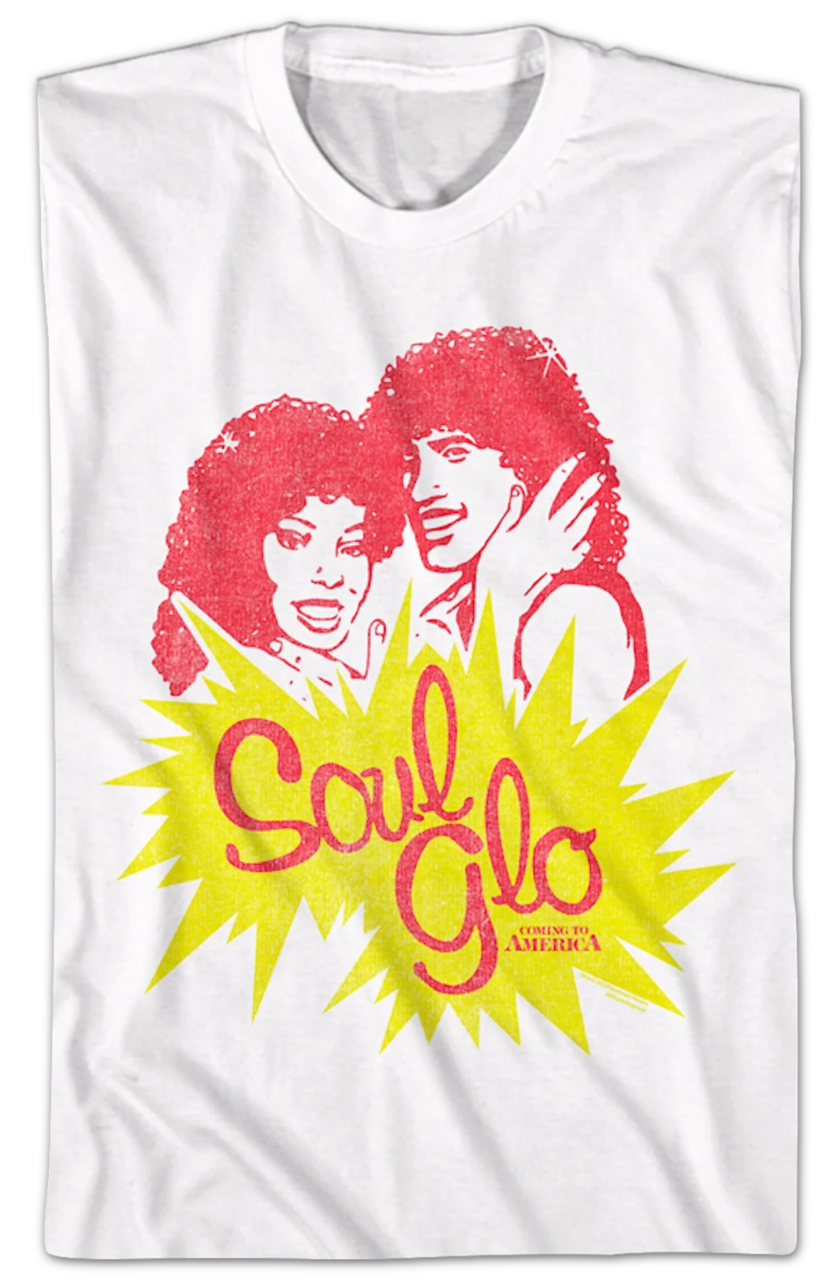 Vintage Soul Glo Coming To America T-Shirt - Image 2