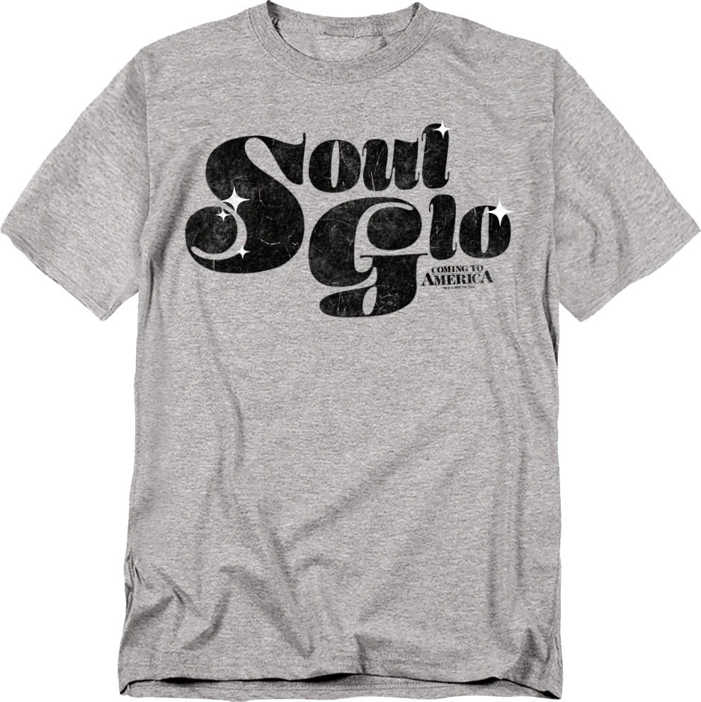 Vintage Soul Glo Logo Coming To America T-Shirt