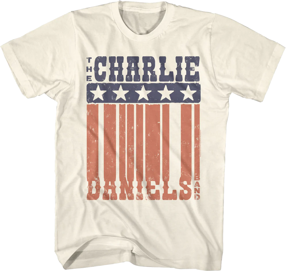 Vintage Stars And Stripes Charlie Daniels Band T-Shirt