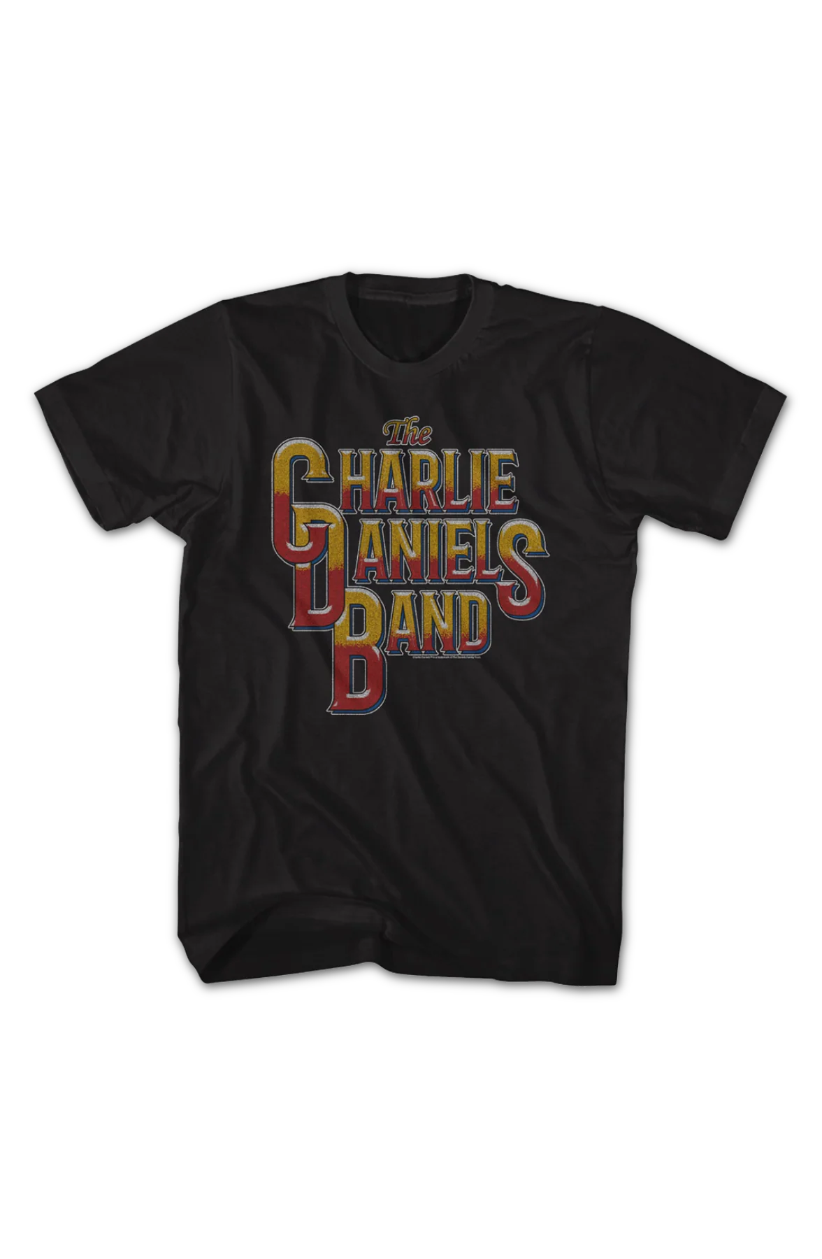 Vintage Style Logo Charlie Daniels Band T-Shirt - Image 2