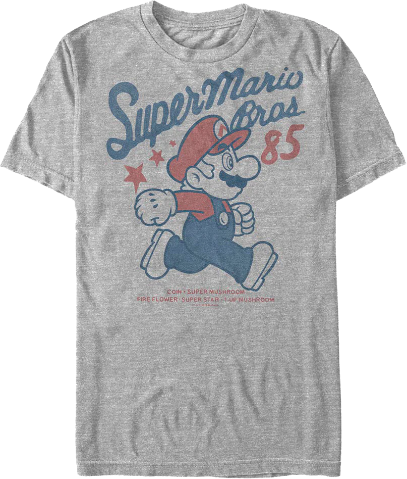Vintage Super Mario Bros. 85 Nintendo T-Shirt