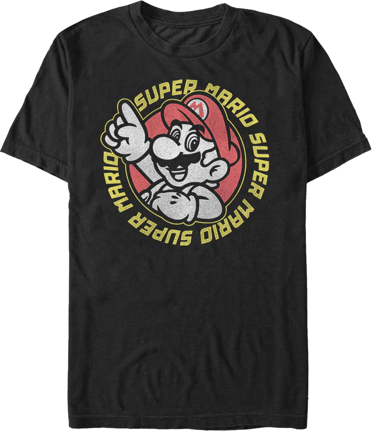 Vintage Super Mario Nintendo T-Shirt