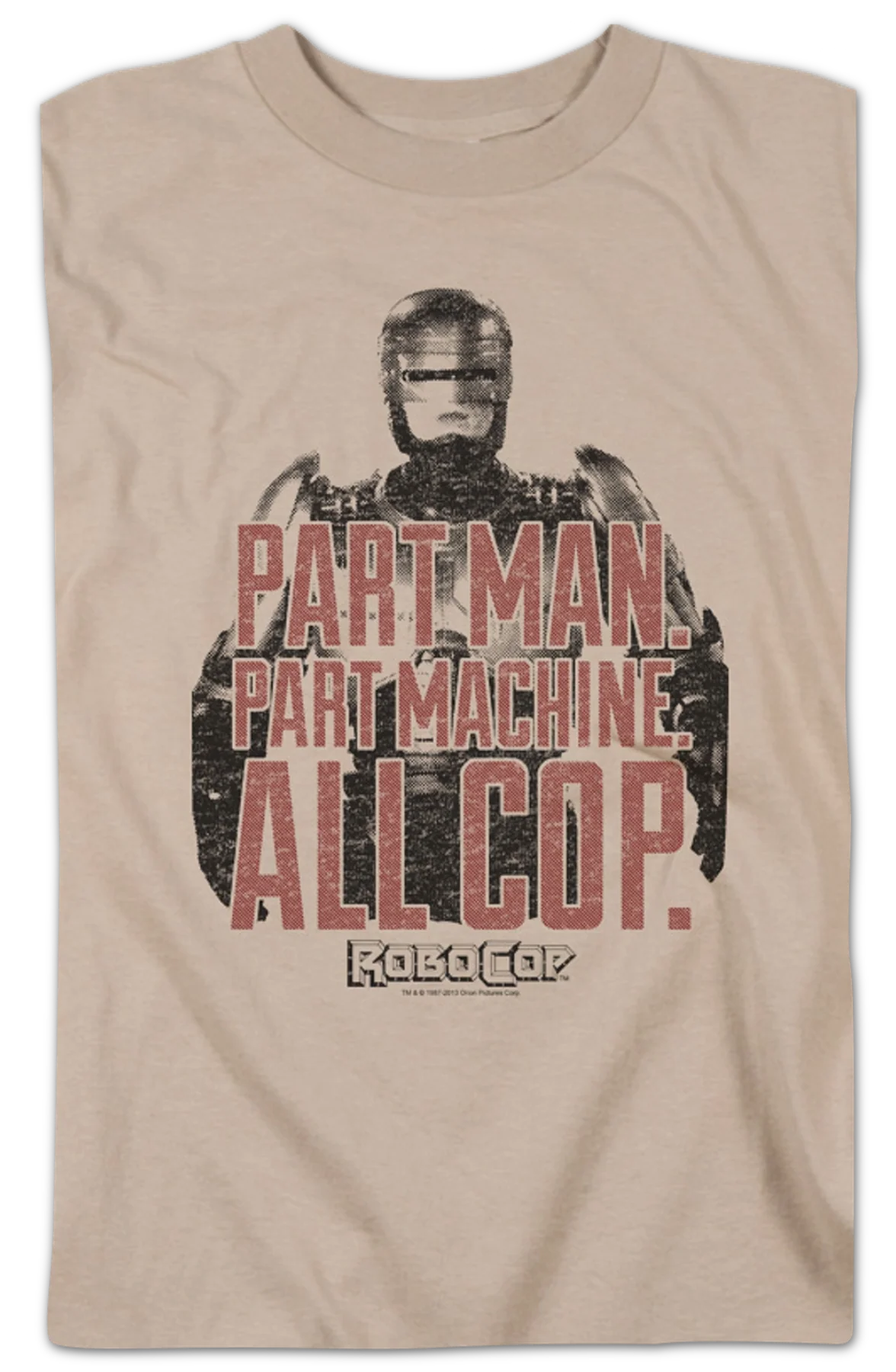 Vintage Tagline Robocop T-Shirt - Image 2