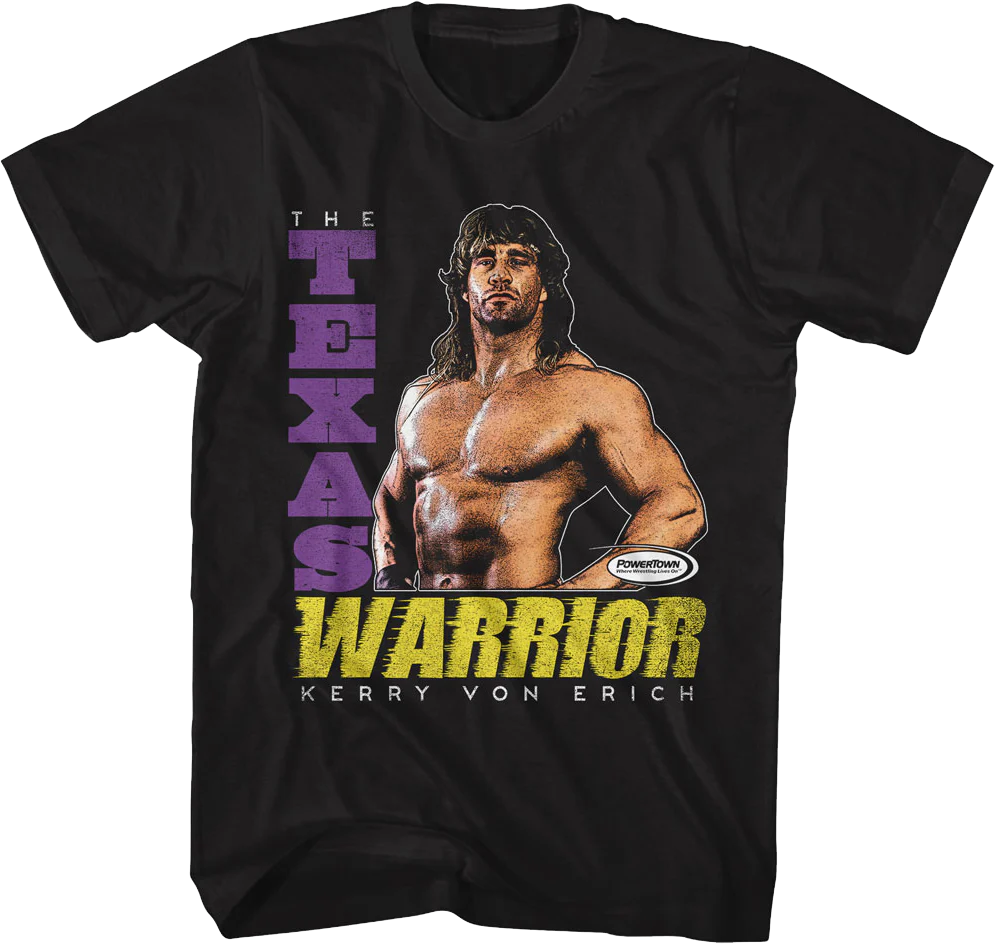 Vintage Texas Warrior Kerry Von Erich T-Shirt