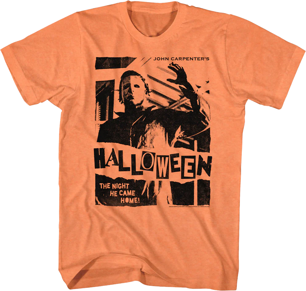 Vintage The Night Michael Myers Came Home Halloween T-Shirt
