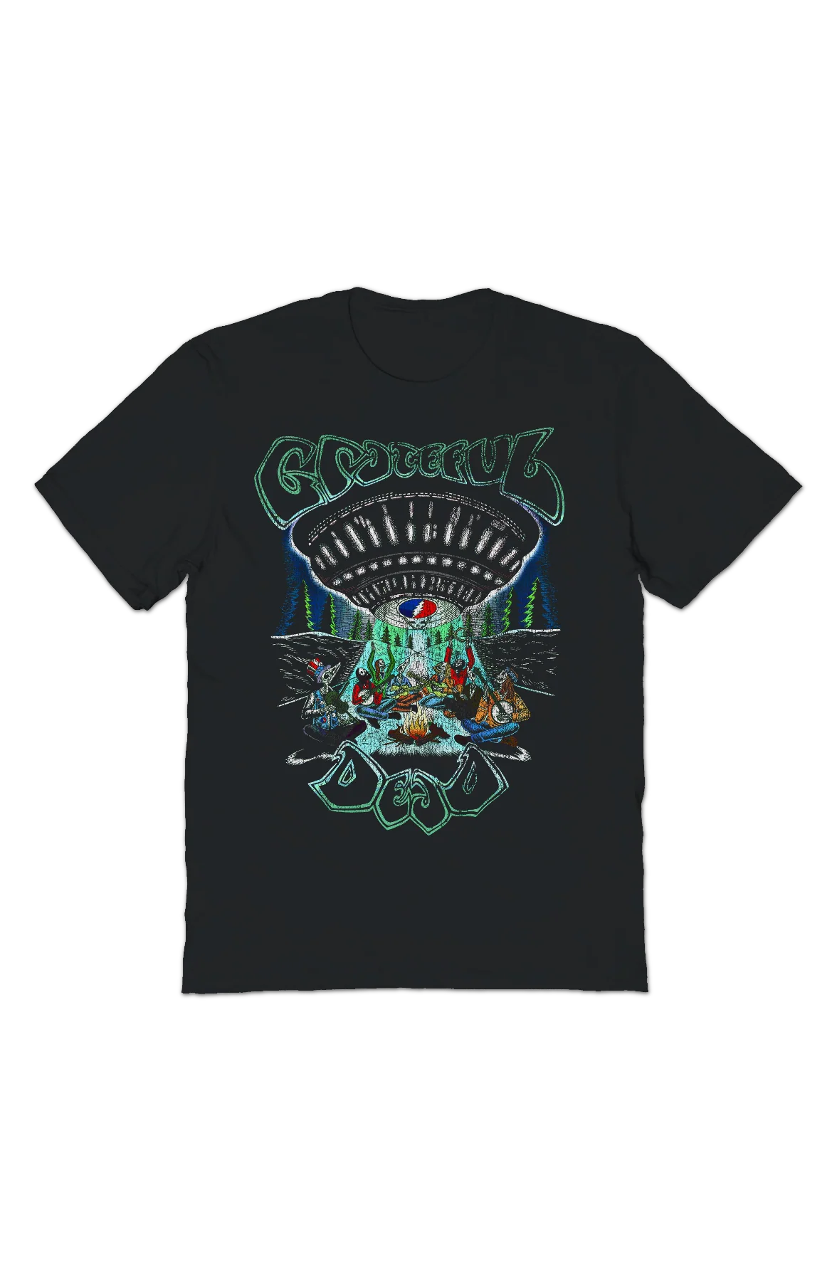 Vintage UFO Grateful Dead T-Shirt - Image 2