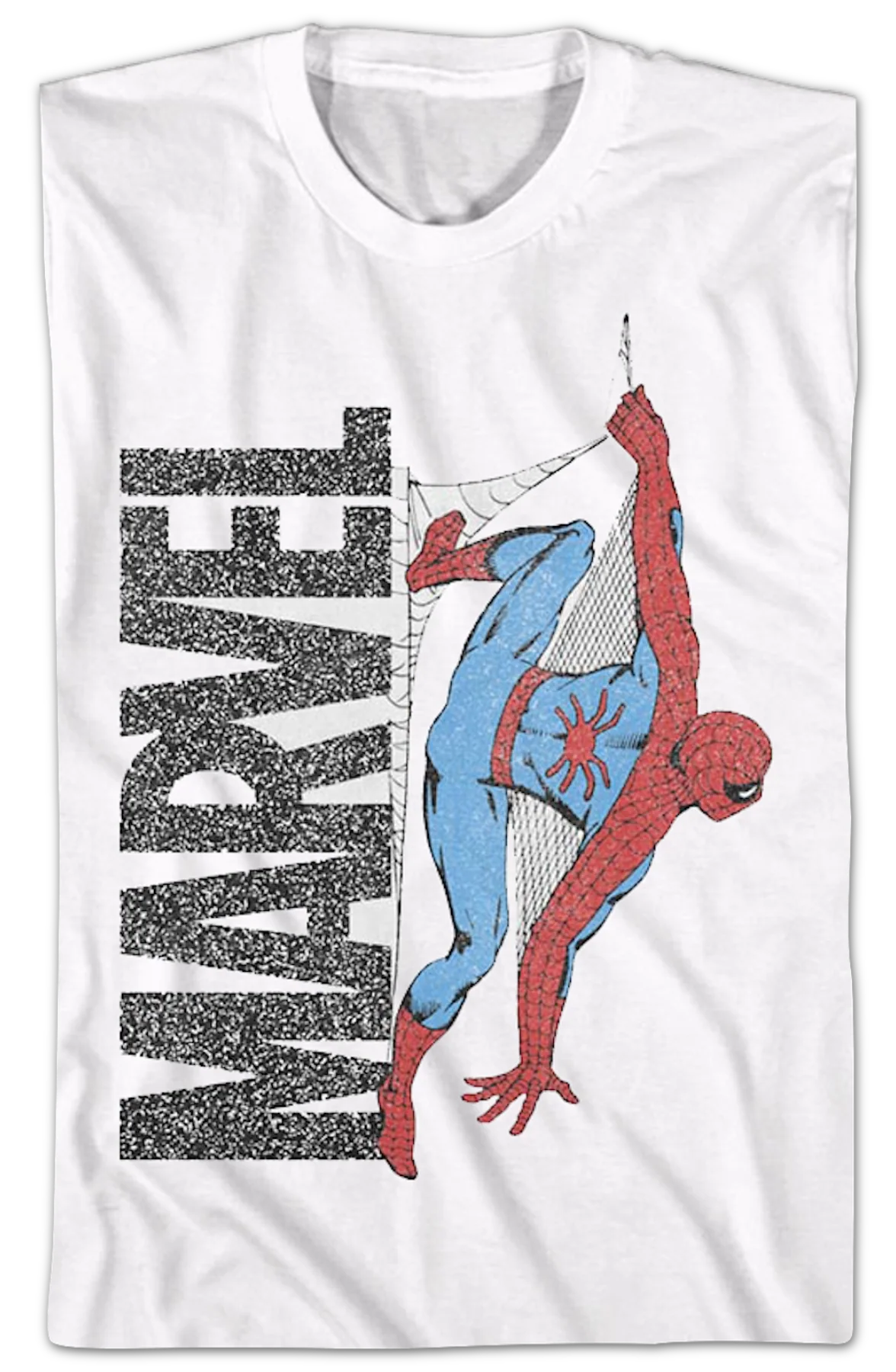 Vintage Web Spider-Man Marvel Comics T-Shirt - Image 2