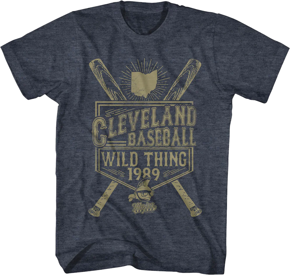 Vintage Wild Thing Cleveland Baseball Major League T-Shirt