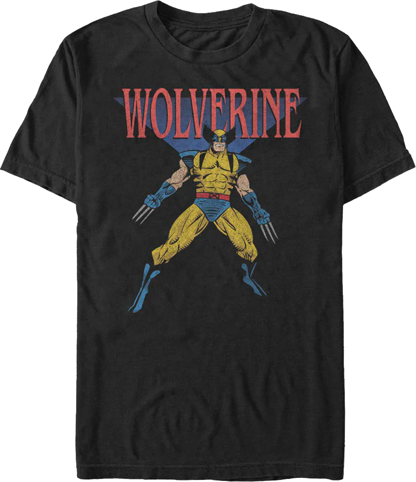 Vintage Wolverine Marvel Comics T-Shirt