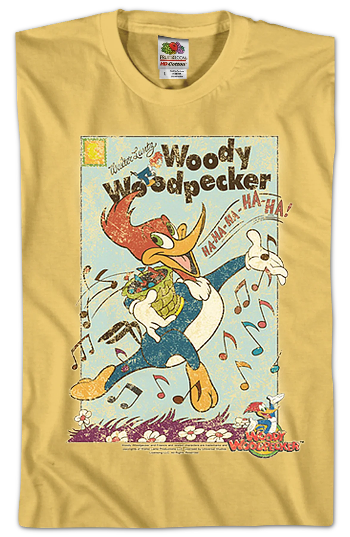Vintage Woody Woodpecker T-Shirt - Image 2
