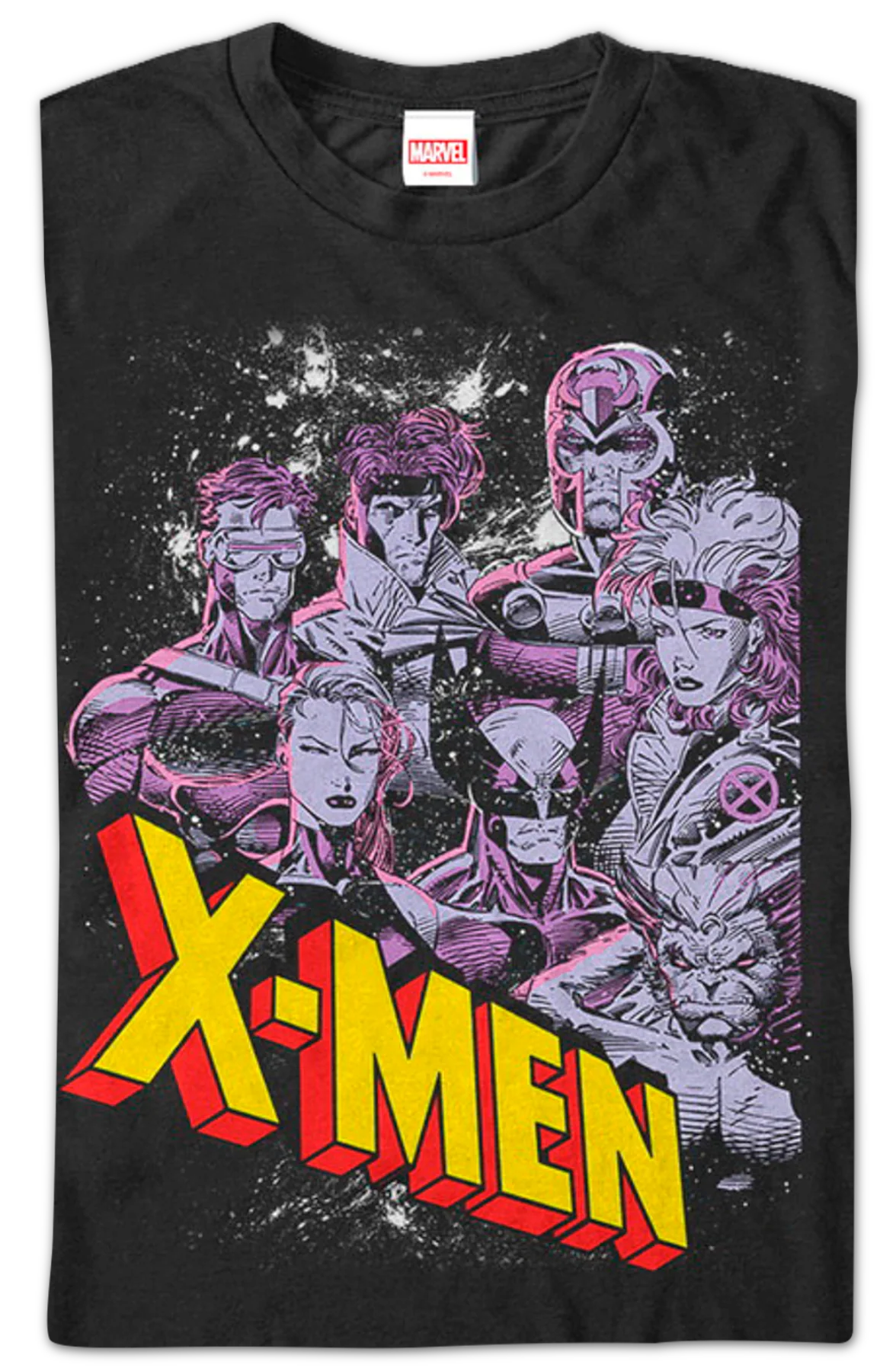 Vintage X-Men Marvel Comics T-Shirt - Image 2