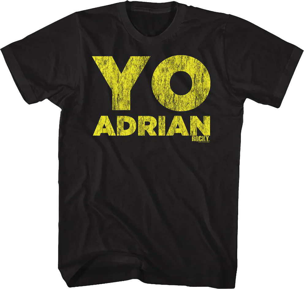 Vintage Yo Adrian Rocky T-Shirt