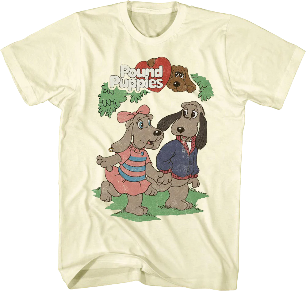 Violet and Cooler Pound Puppies T-Shirt