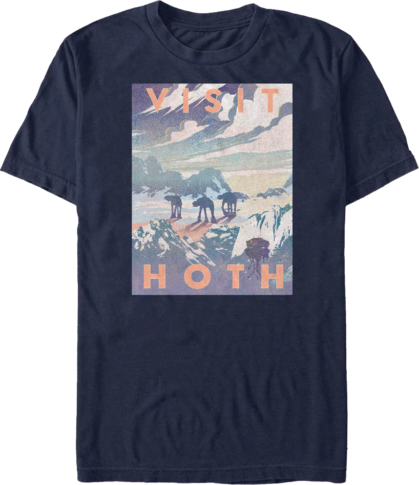 Visit Hoth Star Wars T-Shirt