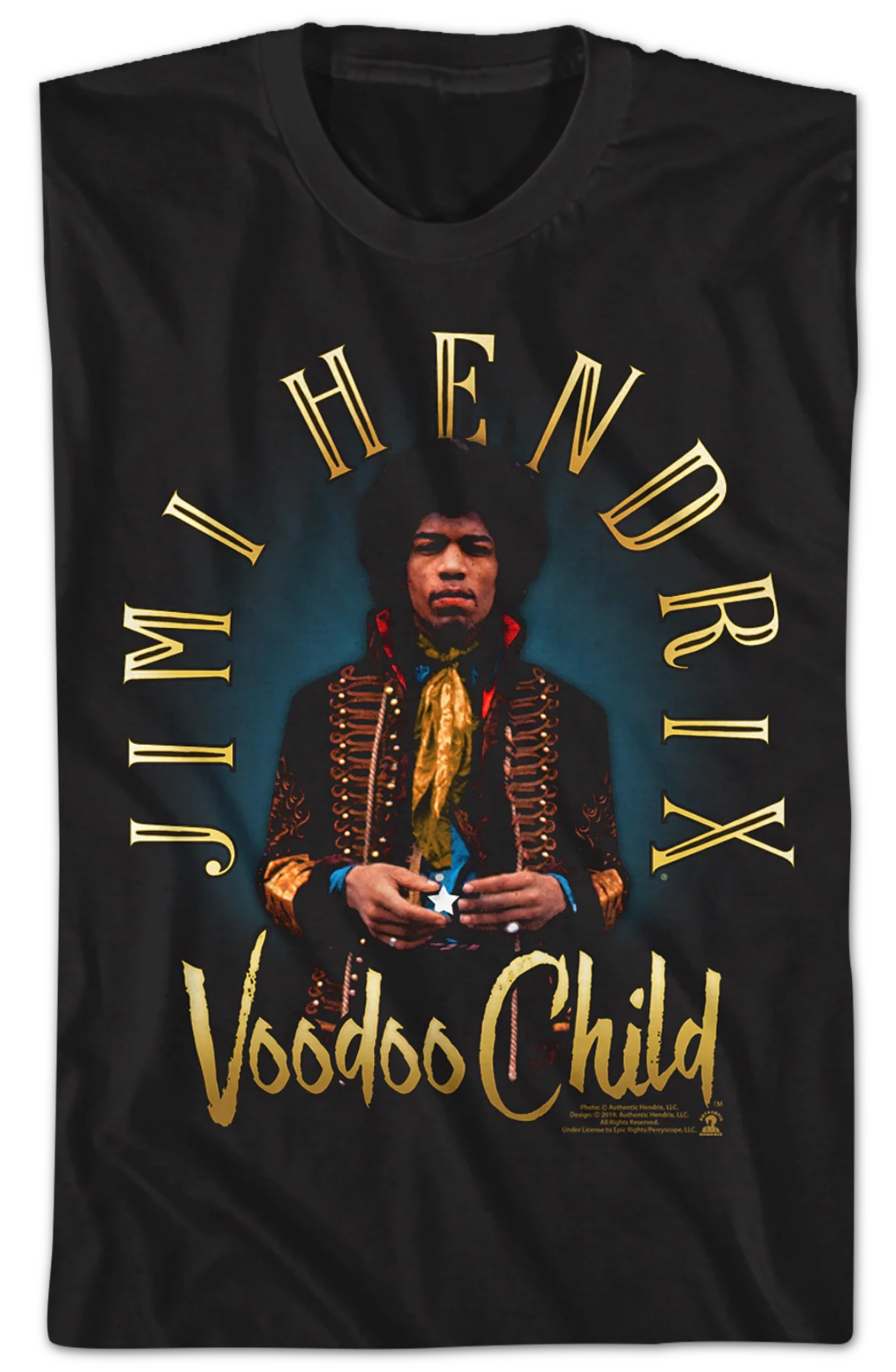 Voodoo Child Jimi Hendrix T-Shirt - Image 2