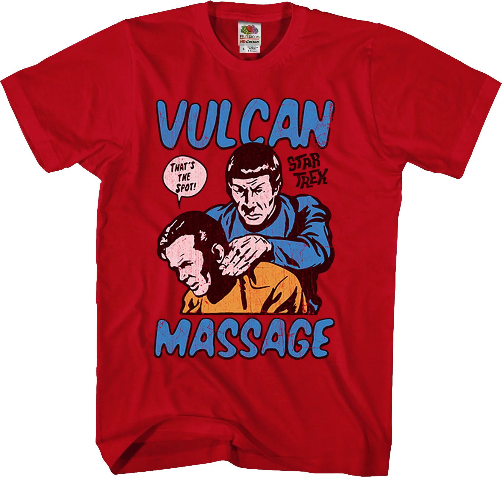Vulcan Massage Star Trek T-Shirt