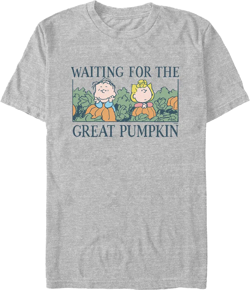 Waiting For The Great Pumpkin Peanuts T-Shirt
