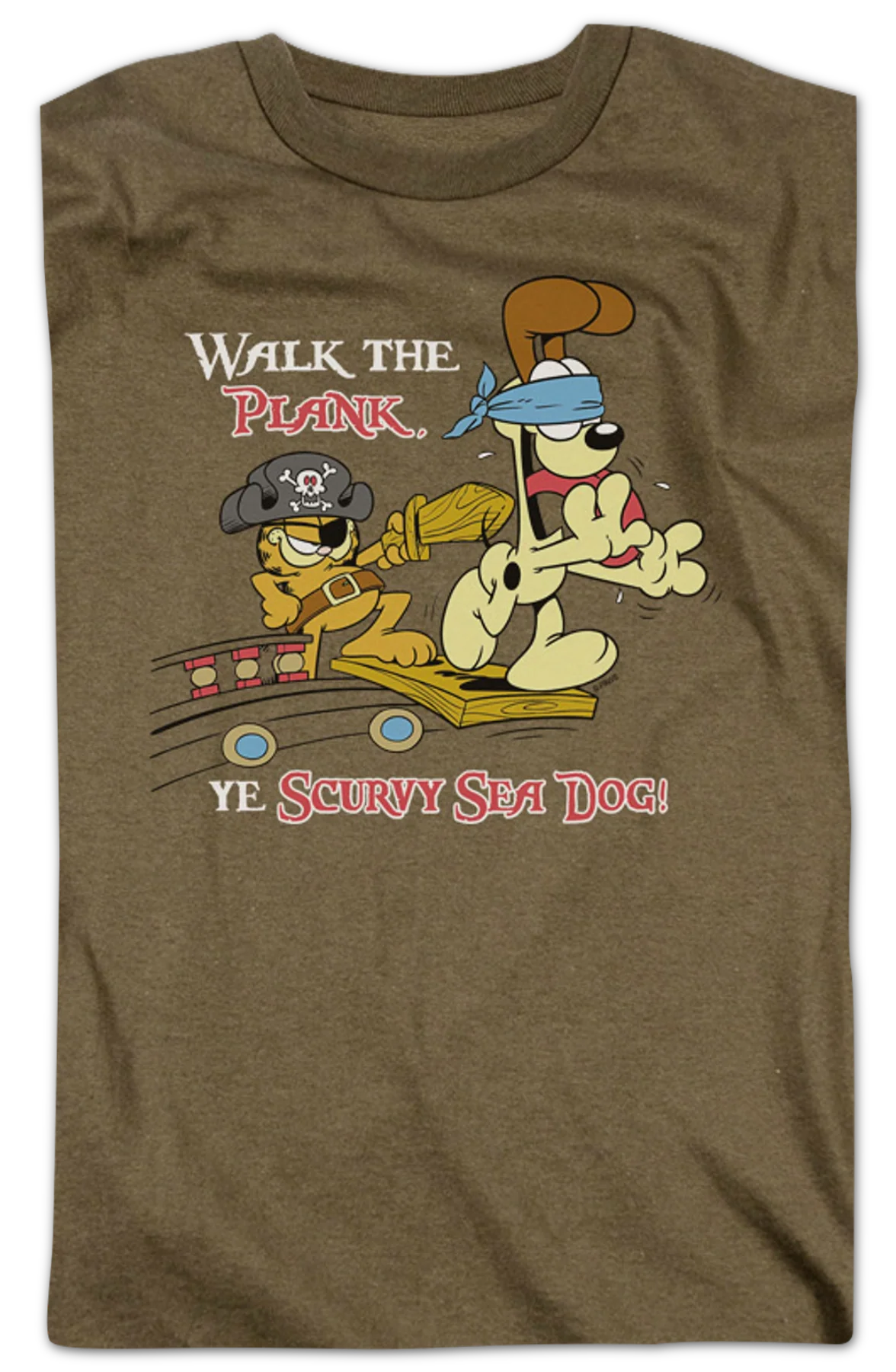 Walk The Plank Garfield T-Shirt - Image 2
