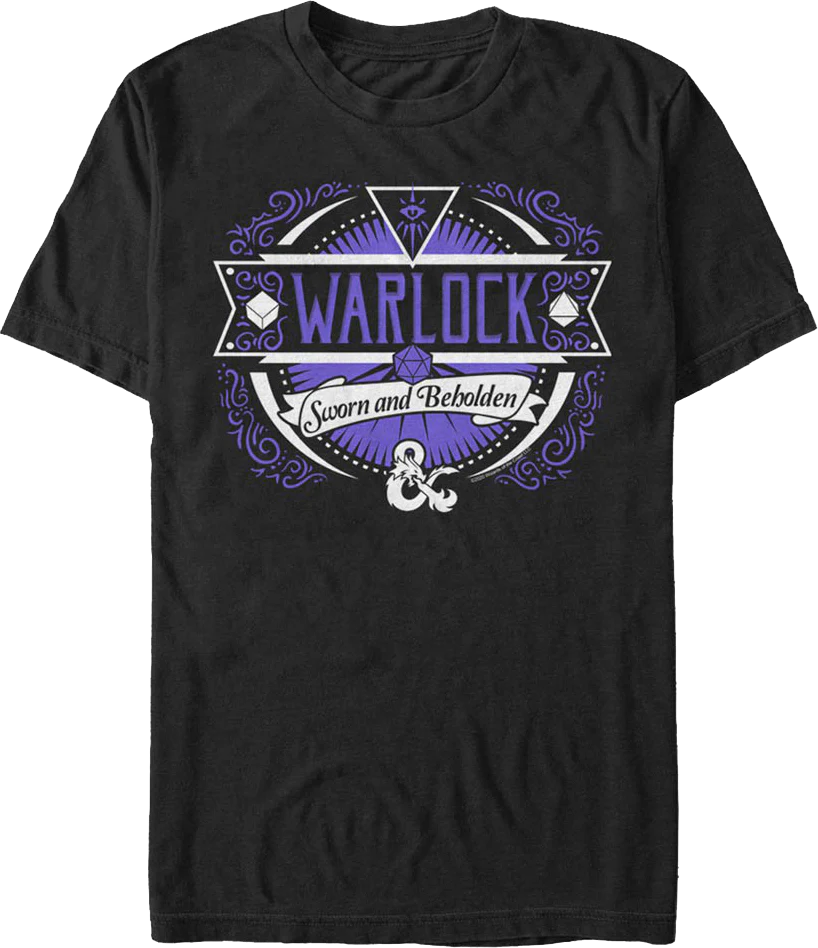 Warlock Dungeons & Dragons T-Shirt